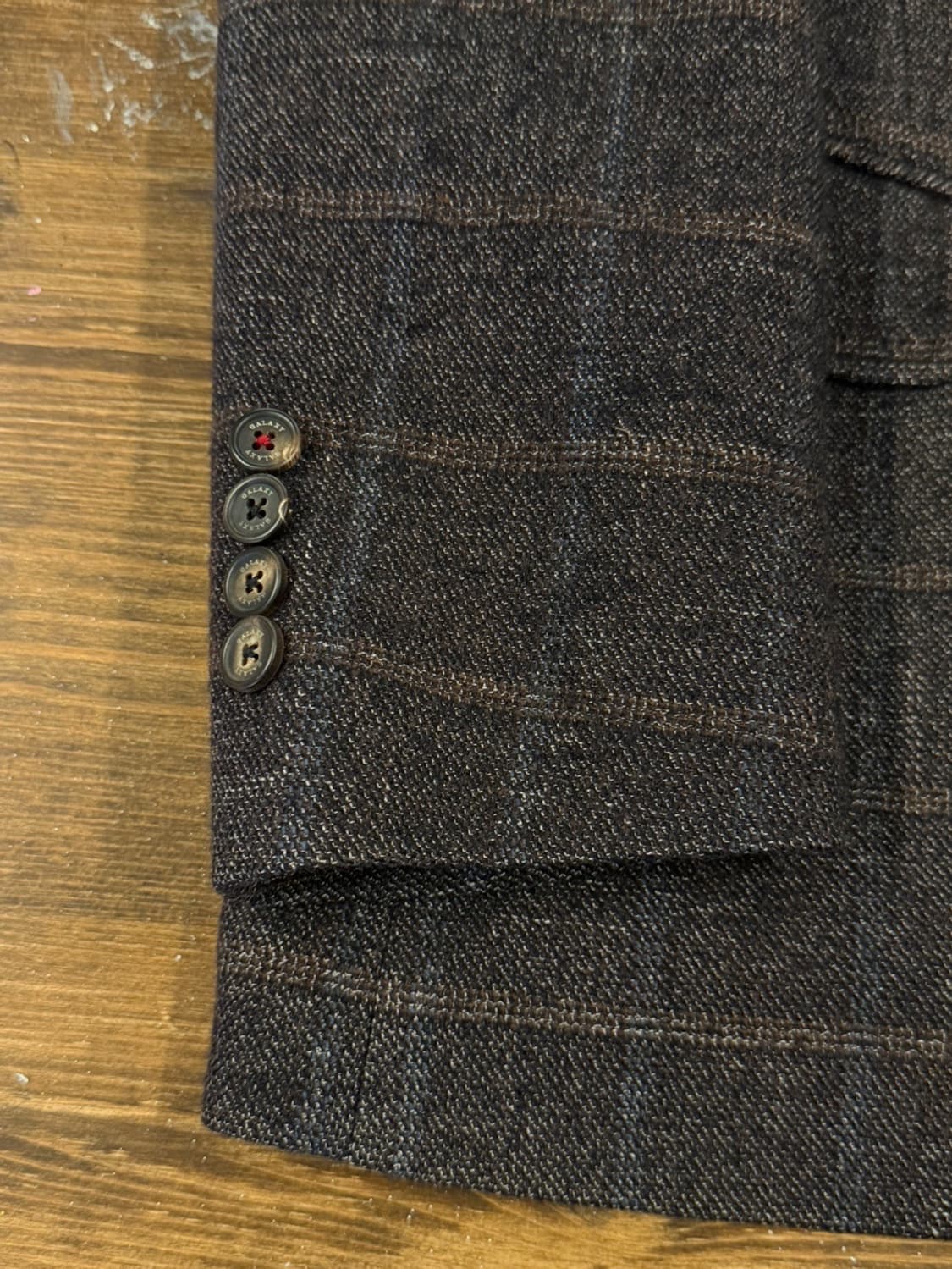 갤럭시 트위드 자켓 남성100 상품이미지8