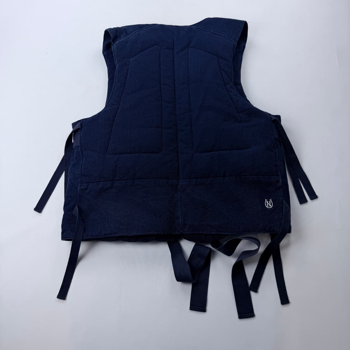 네이버후드 16ss 데님 패딩 베스트 상품이미지7