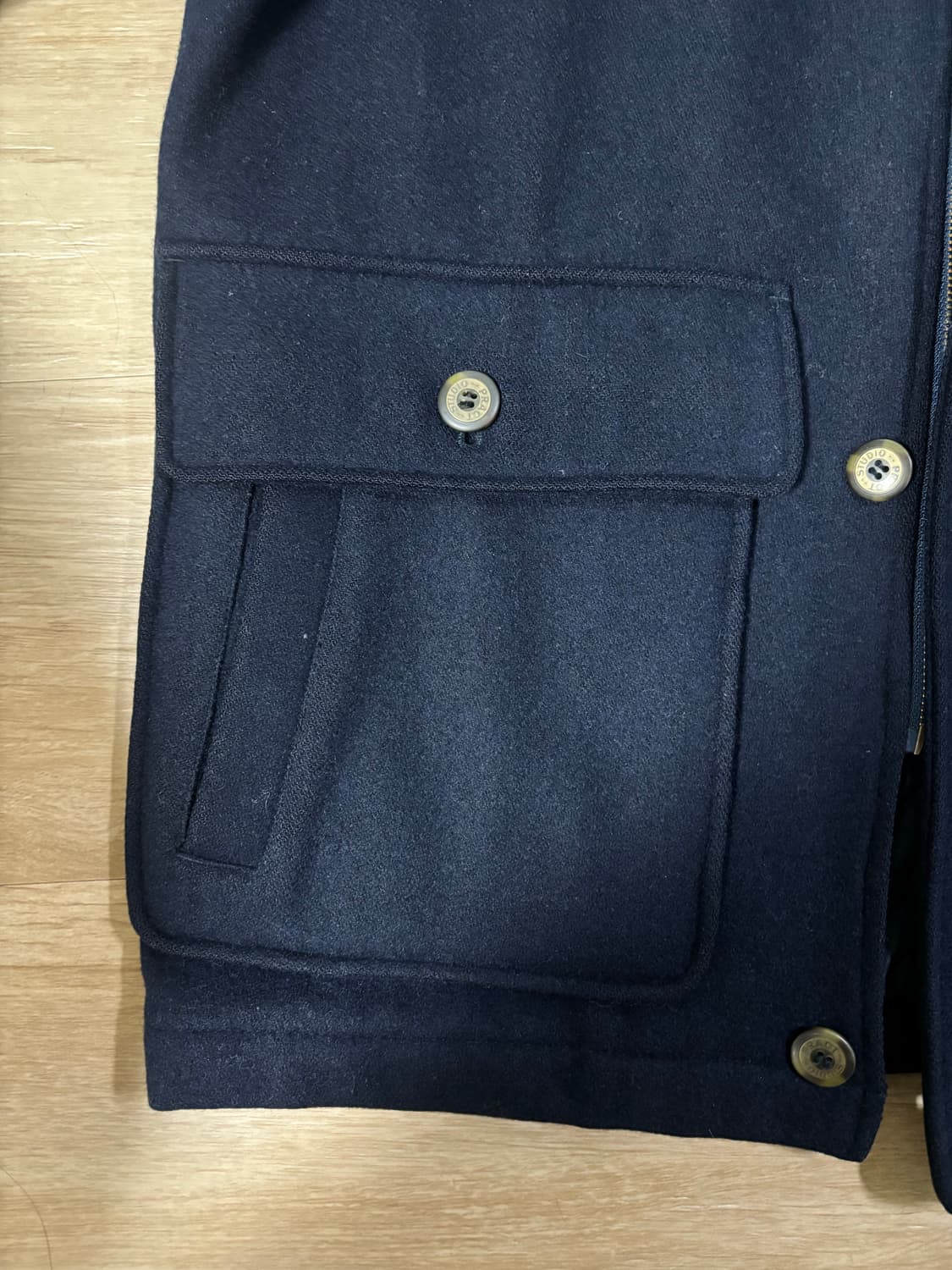 네이비 코트 상품이미지6