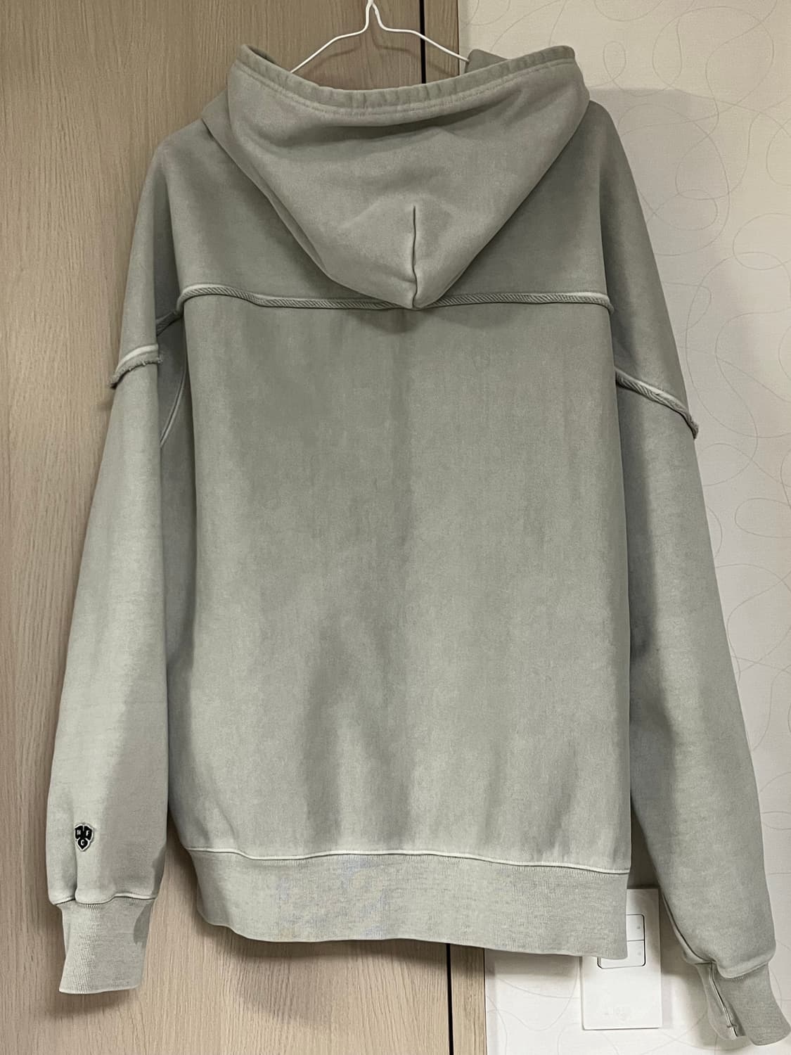 헤리티지플로스 피그먼트 후드집업 팝니다 상품이미지2