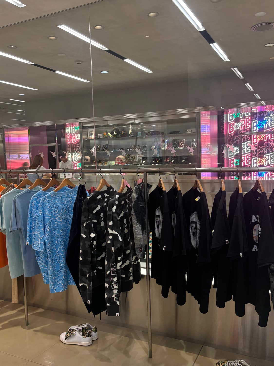 베이프 카모 샤크 미니백 블루 상품이미지4