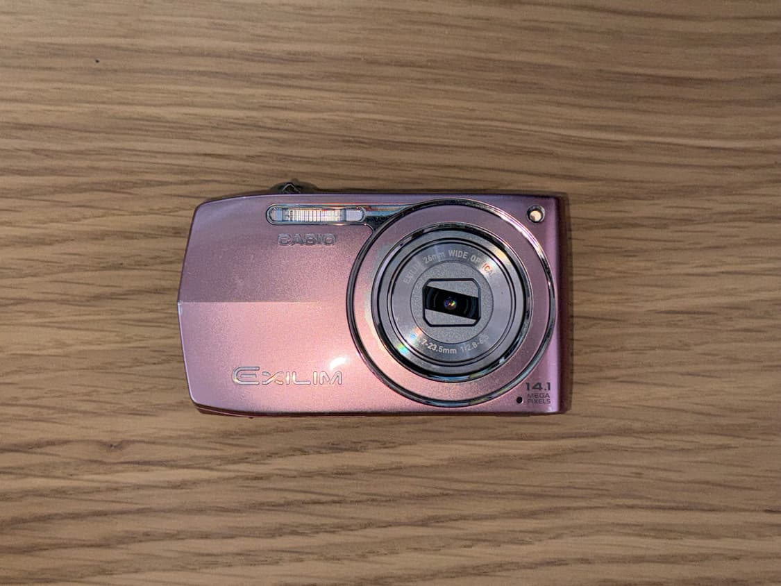 casio ex-z2300 핑크 카시오 엑슬림 지삼이 디카 부품용 상품이미지1