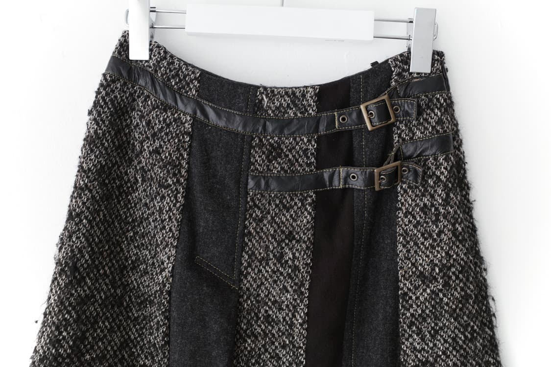 buckle wool skirt 상품이미지2