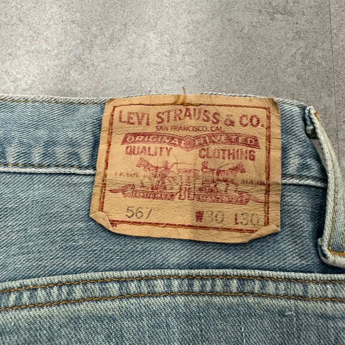 30 리바이스 남자 워싱 남자 데님 청바지 상품이미지5