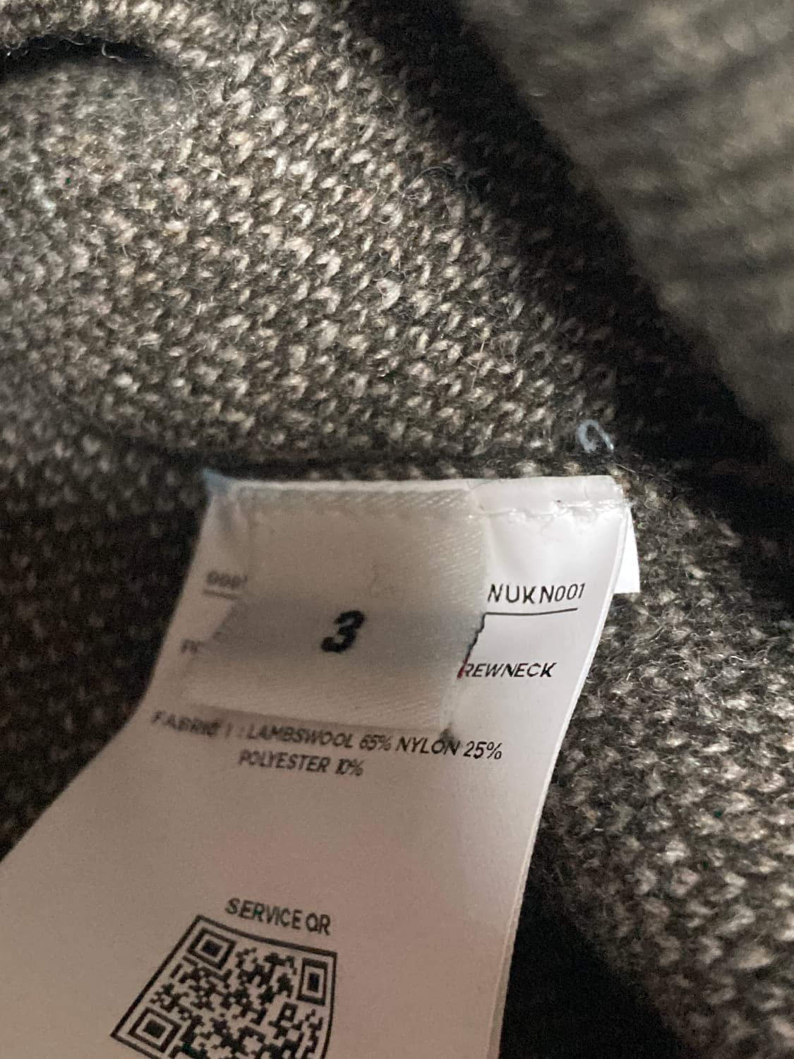 999휴머니티 니트 모시올리브 3사이즈 상품이미지3