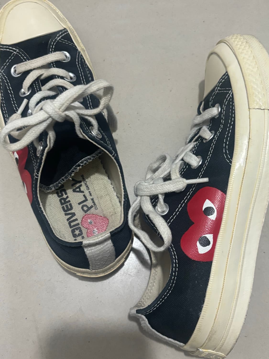 꼼데가르송 컨버스 척테일러 상품이미지3