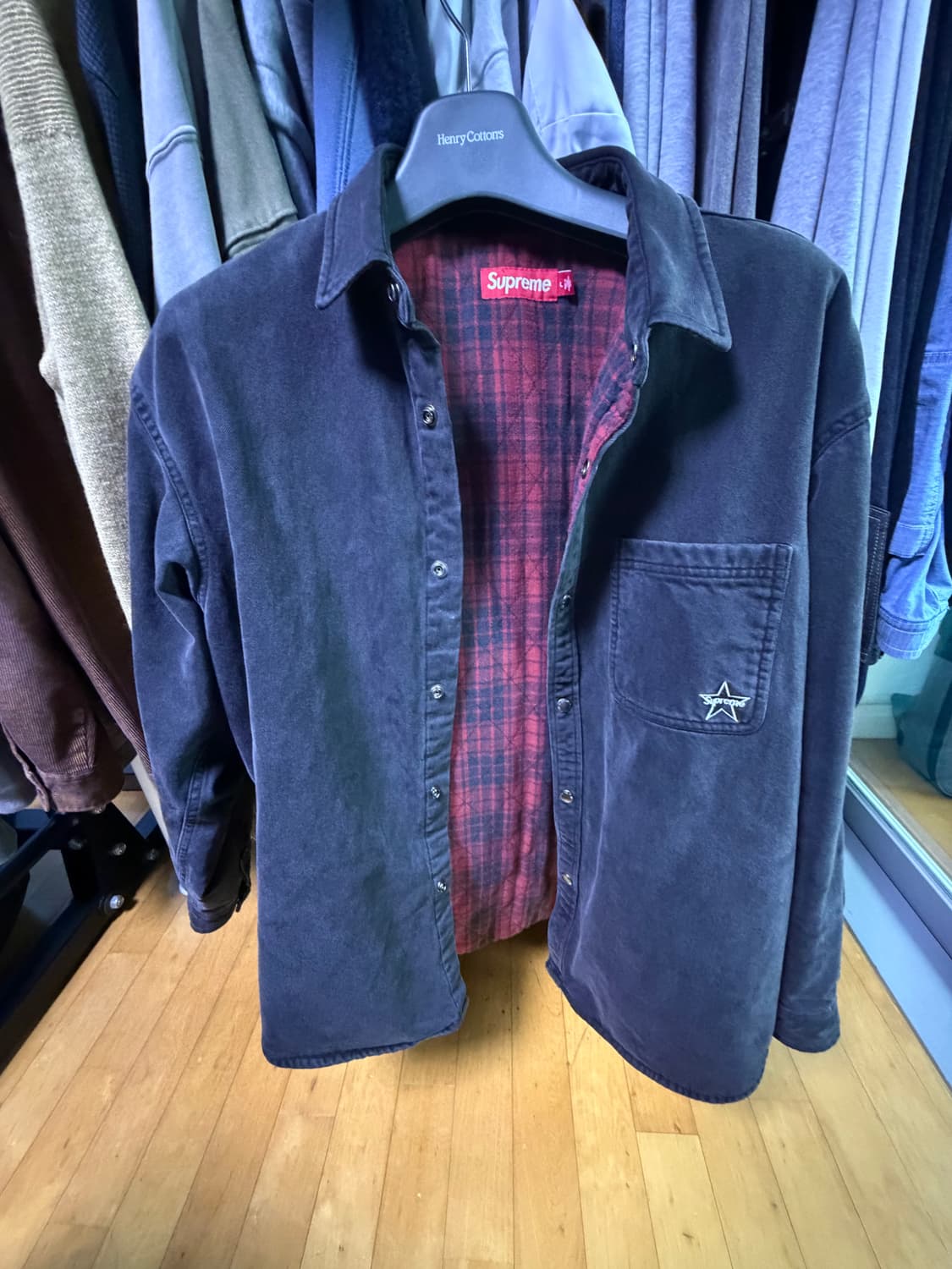 슈프림 데님 스냅셔츠 상품이미지3