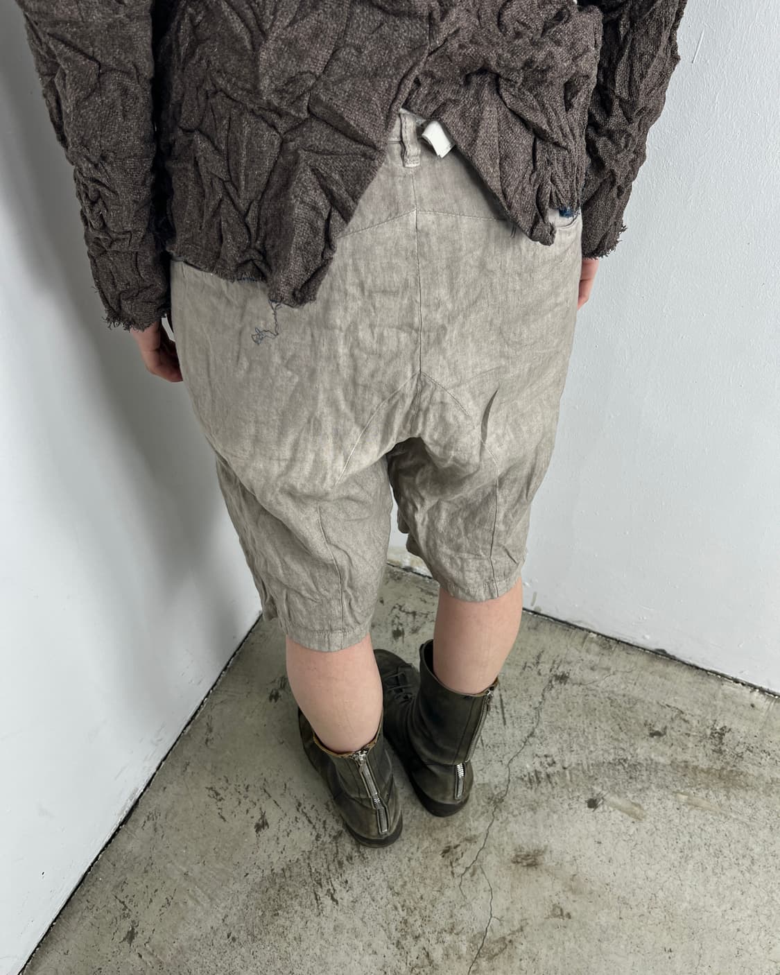 Kazuyuki Kumagai Attachment 린넨 사루엘팬츠 상품이미지2