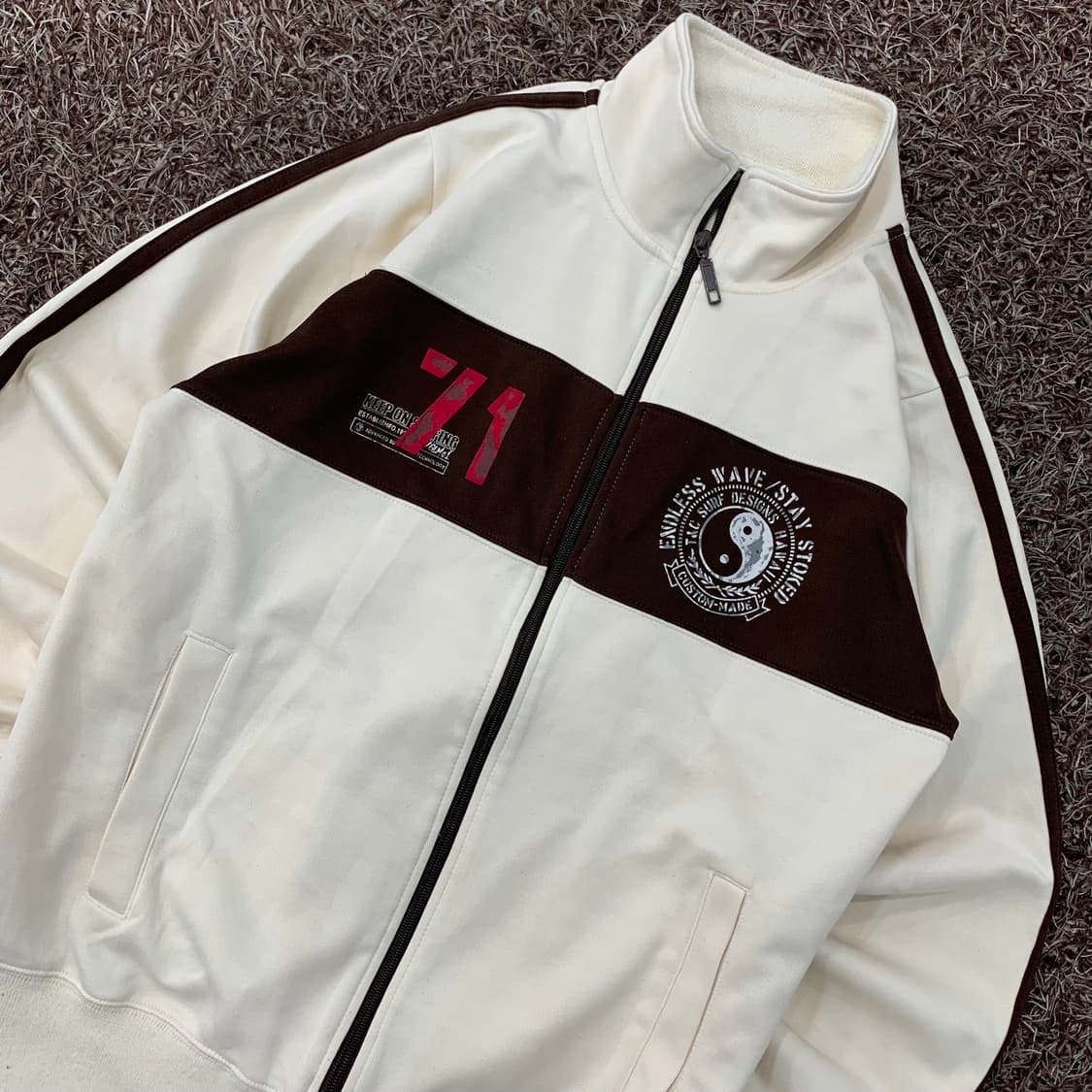 T&C SURF DESIGN 져지 트랙 자켓 상품이미지2