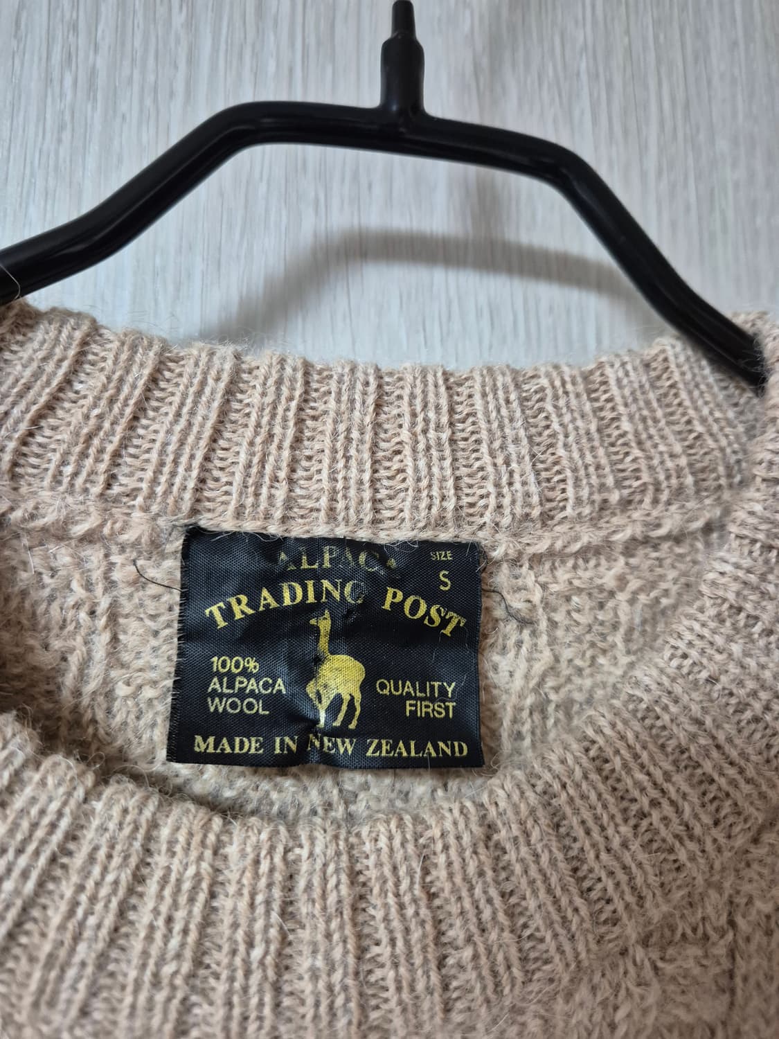 알파카 트레이딩 포스트 뉴질랜드 스웨터 니트 S 상품이미지4