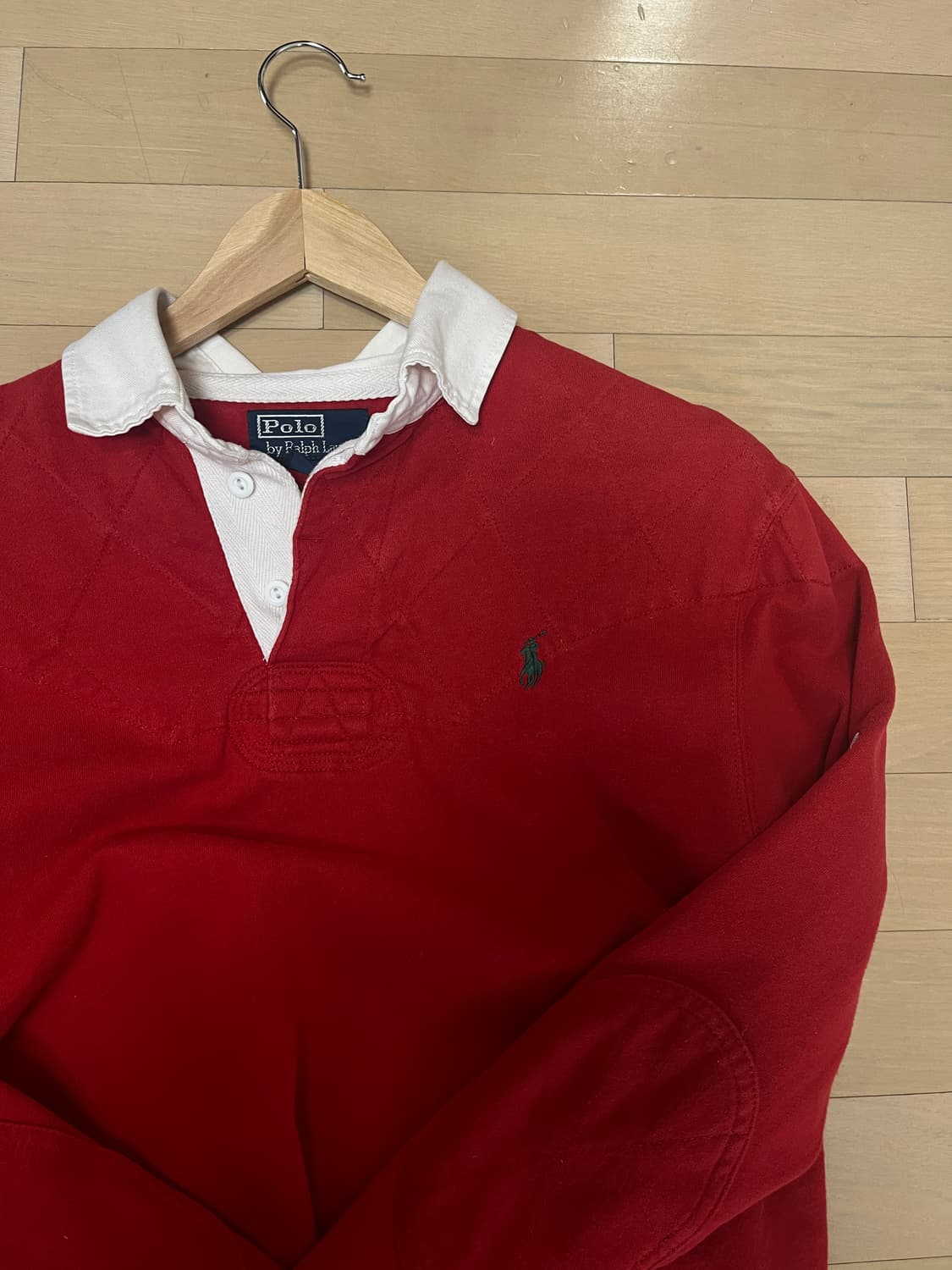 폴로 랄프로렌 숄더패드 폴로 티셔츠 상품이미지1