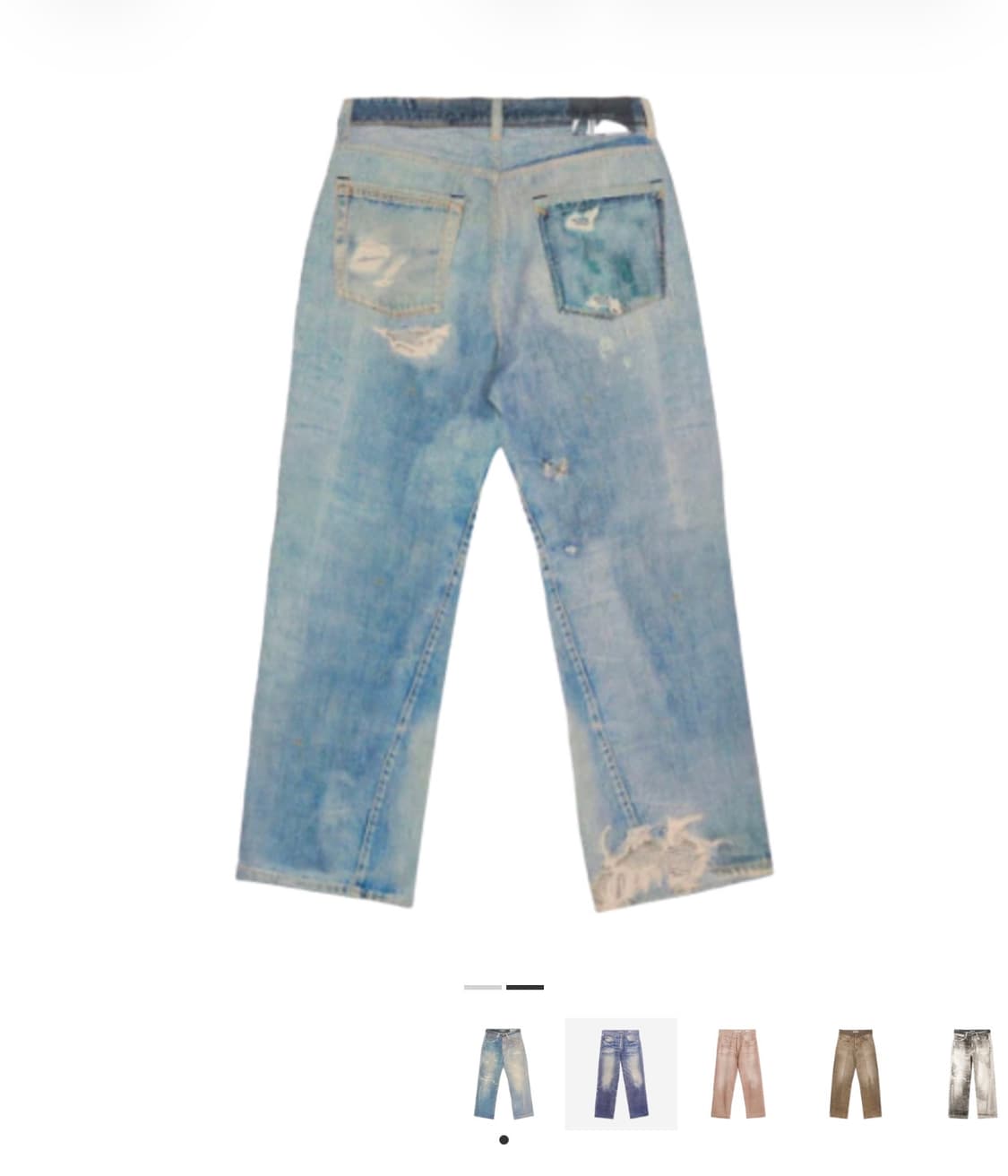 써드컷 디지털 데님 프린트 33 상품이미지2