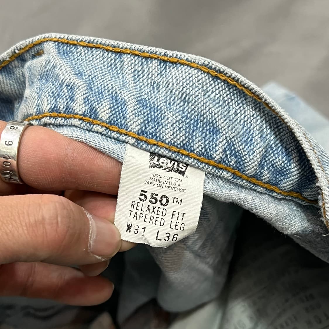  USA 리바이스 550 데님 팬츠 y14803 상품이미지7