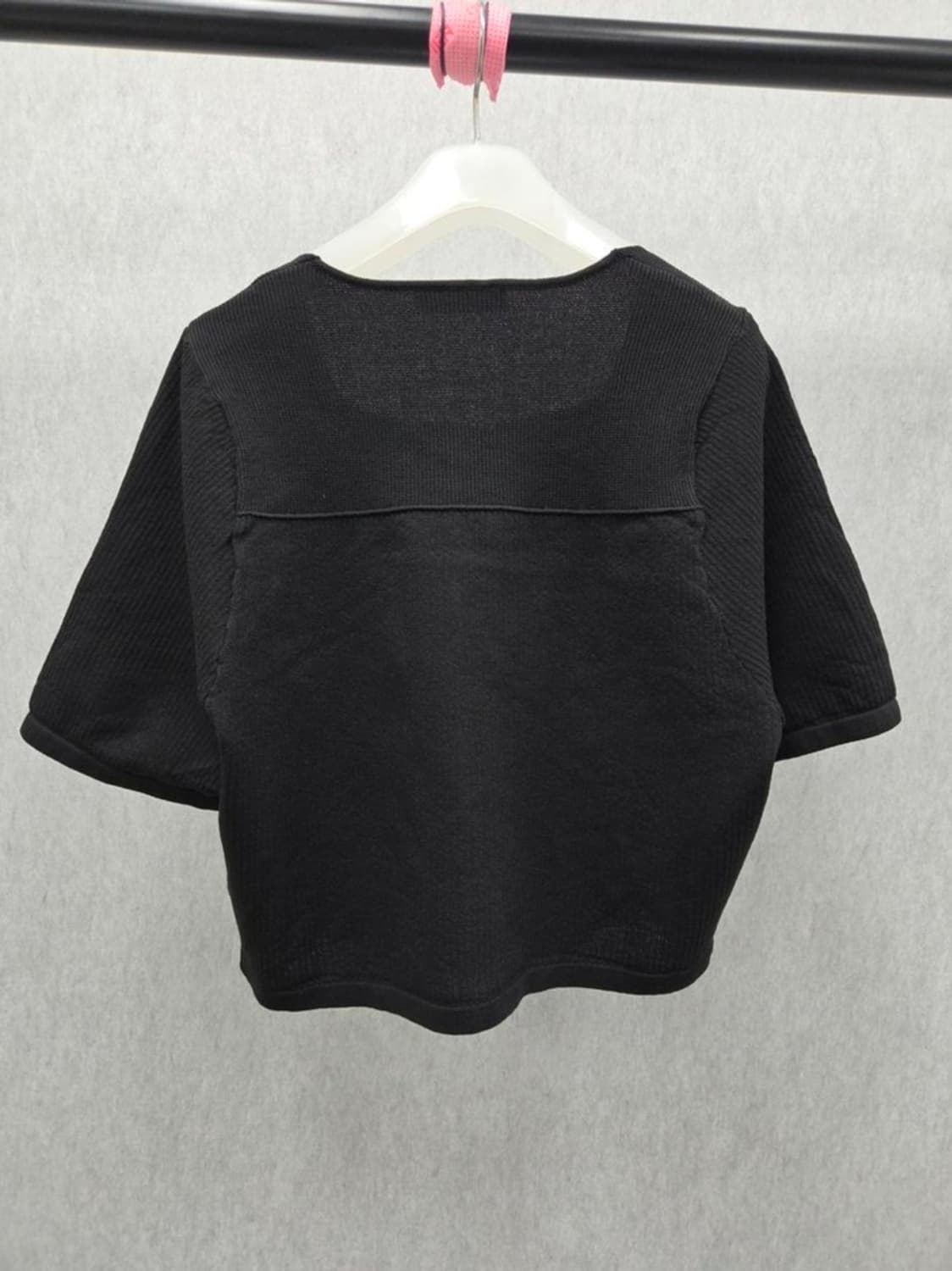 여성 55size JJ지고트 반팔 가디건 상품이미지2