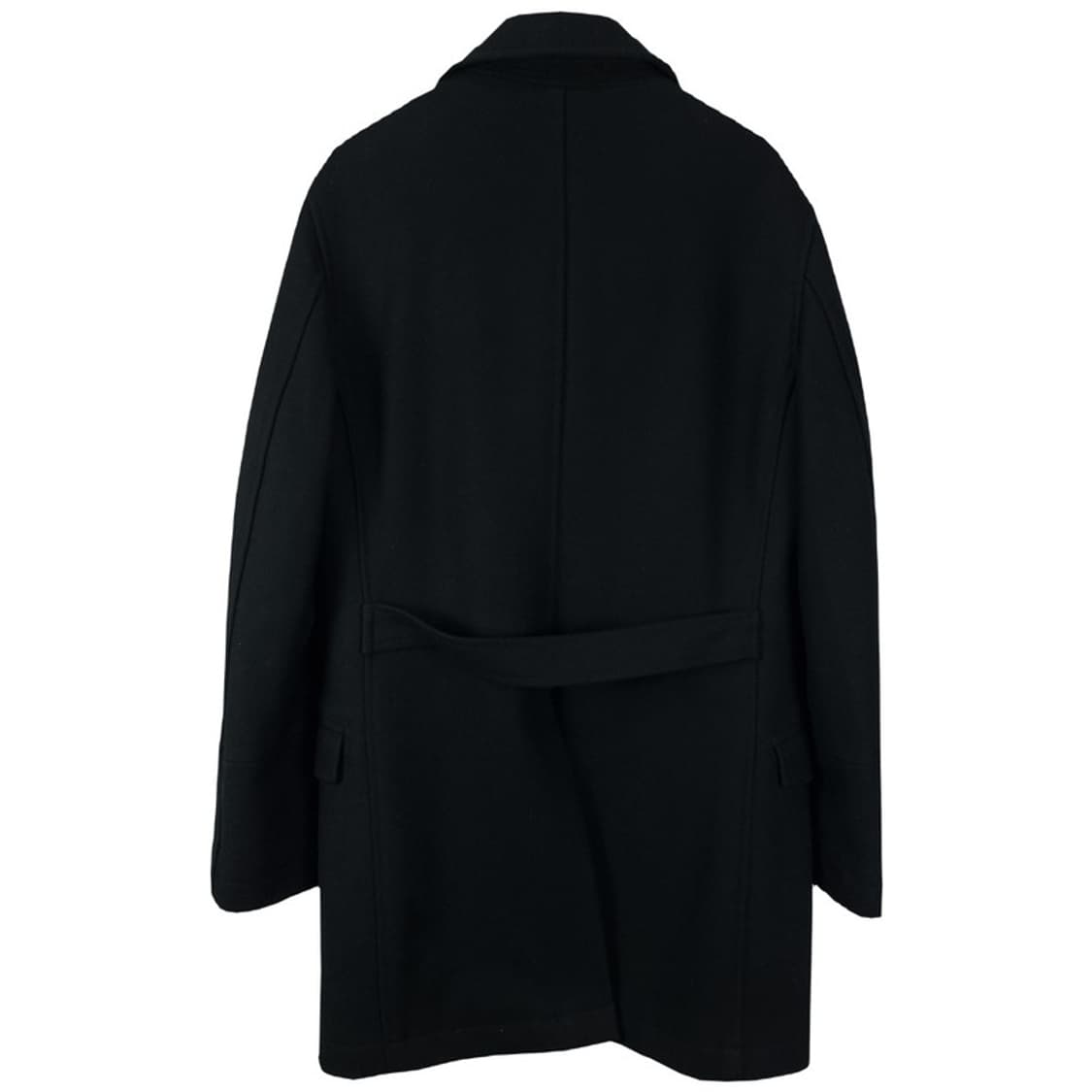 [타미힐피거] 모직 피코트 블랙 M18608 상품이미지3