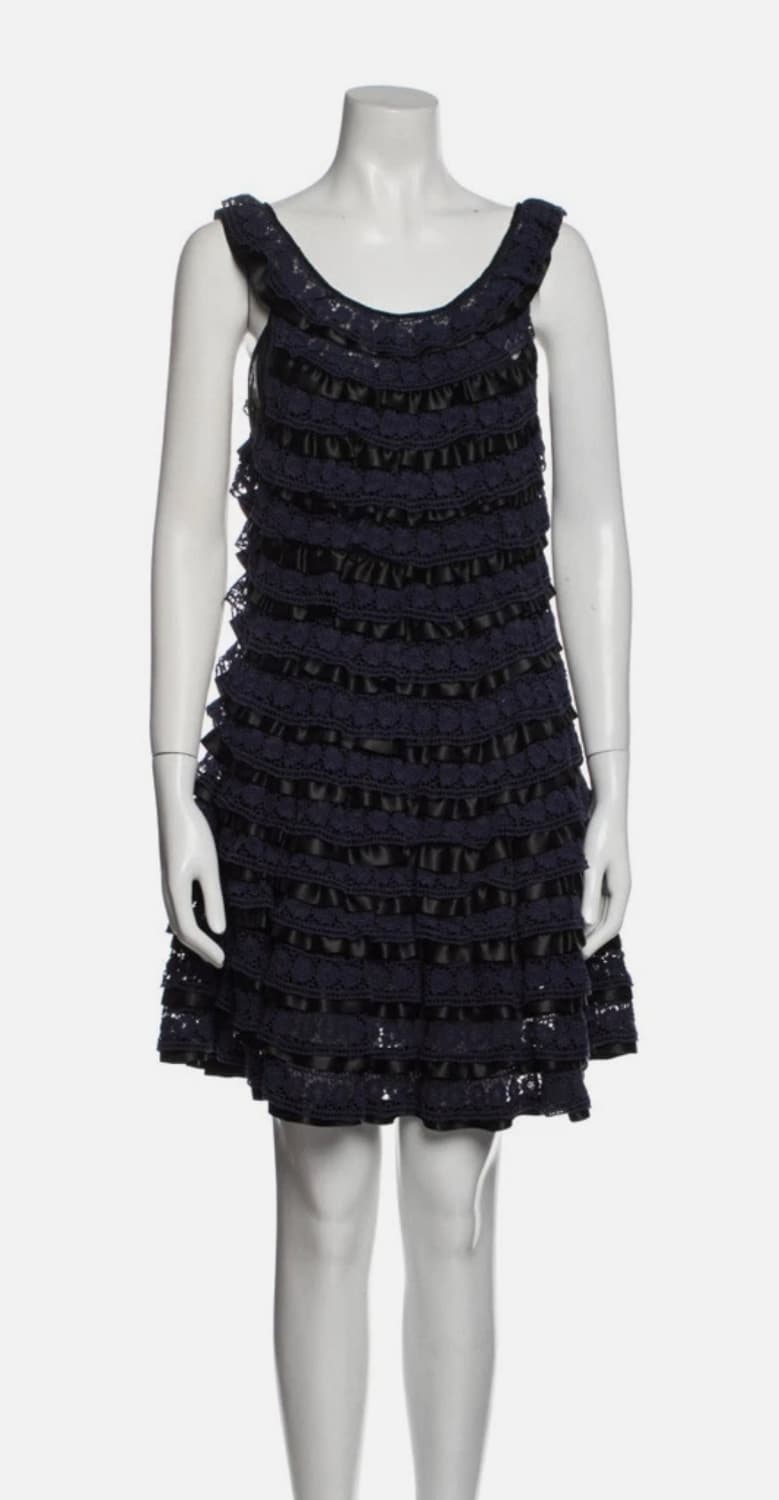 마크제이콥스 나시 원피스 XS 44 프릴 레이스 드레스 WM29 상품이미지7