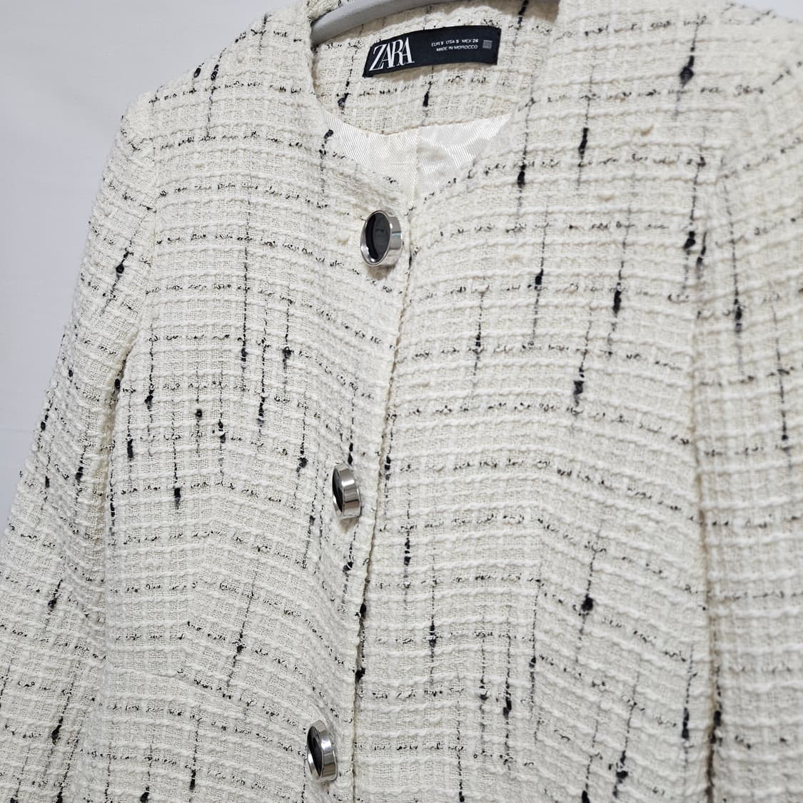 S 자라 트위드 원피스 자켓 상품이미지2