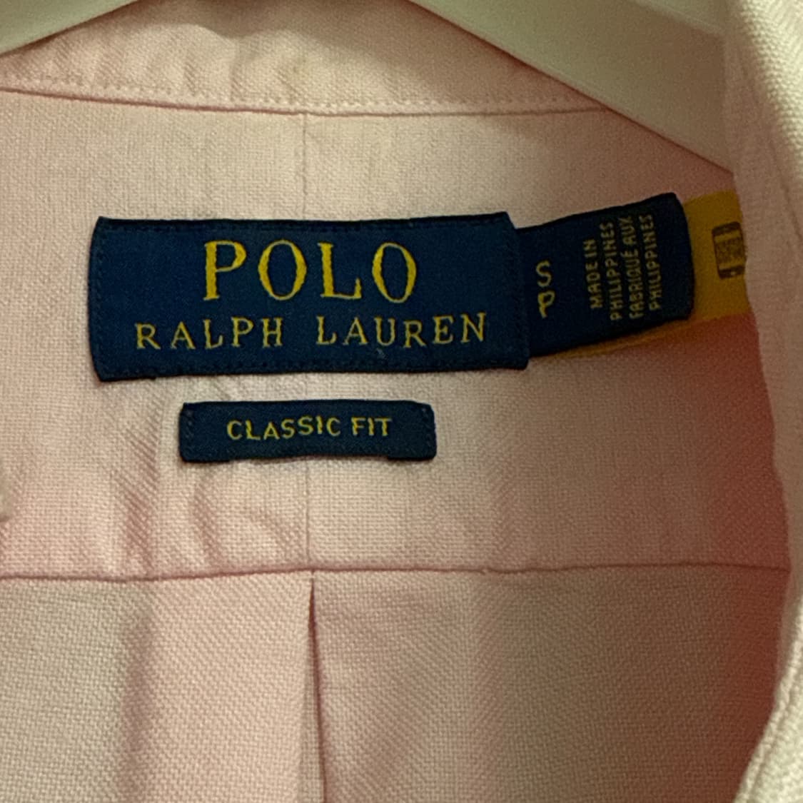 classic fit oxford shirts - pink (s) 상품이미지3