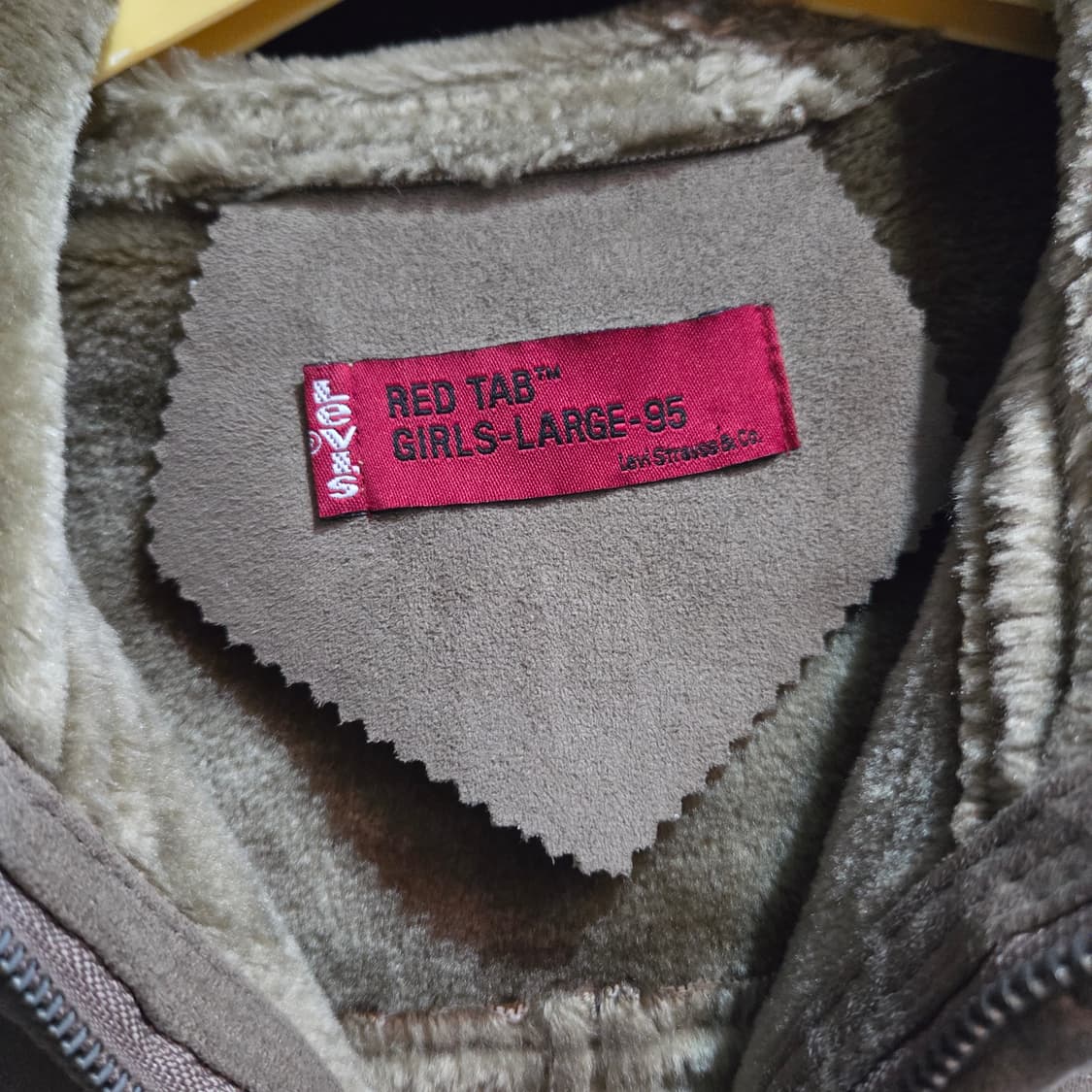 리바이스 레드탭 스웨이드 후드 집업 자켓 상품이미지4