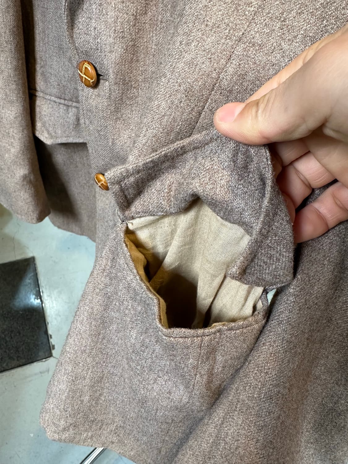 그랜드 엔트리 웨스턴 웨어 울 2버튼 카우보이 스포츠 자켓 상품이미지6