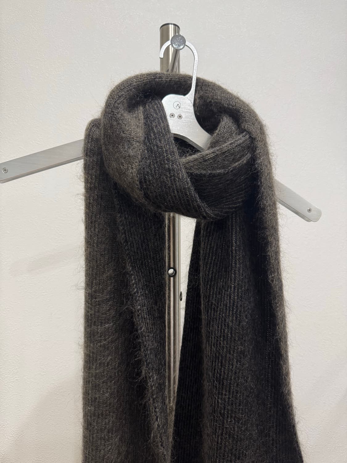 릭오웬스 19aw 블랙브라운 더블사이드 머플러 상품이미지3