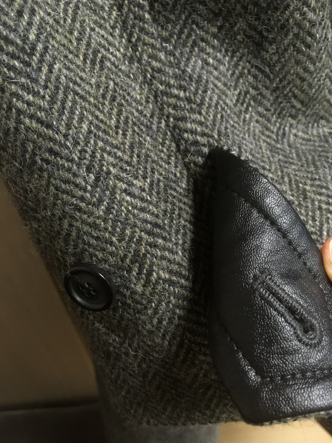 알테(Alte) 헤링본 울 롱코트 상품이미지8