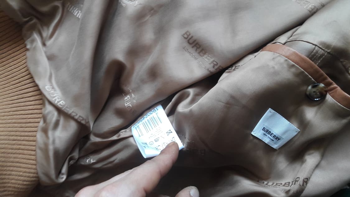 오늘구매시!!버버리 런웨이 레더 자켓 엘사이즈 상품이미지2