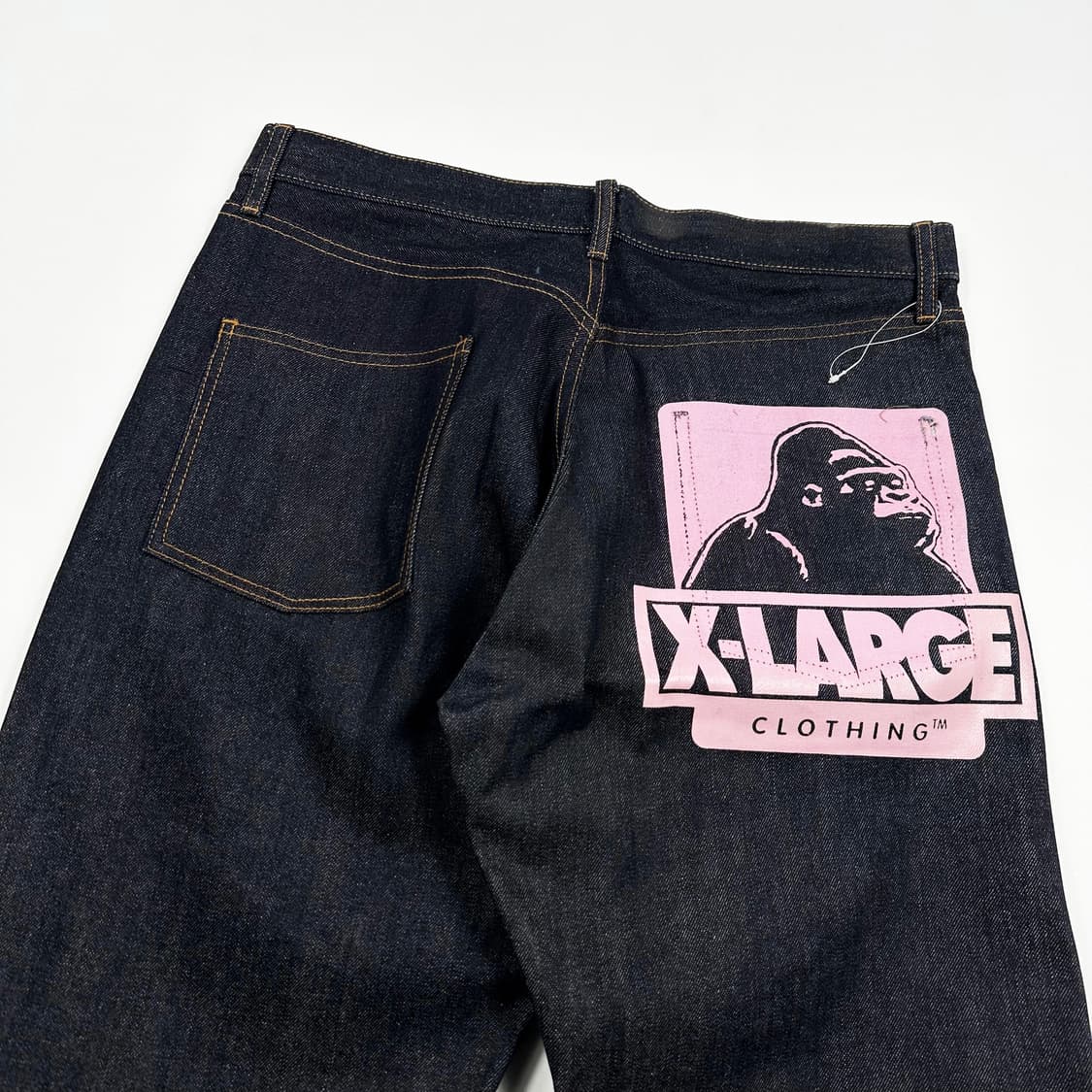 엑스라지 재팬 스트레이트 생지 데님 팬츠 (32인치) 상품이미지5