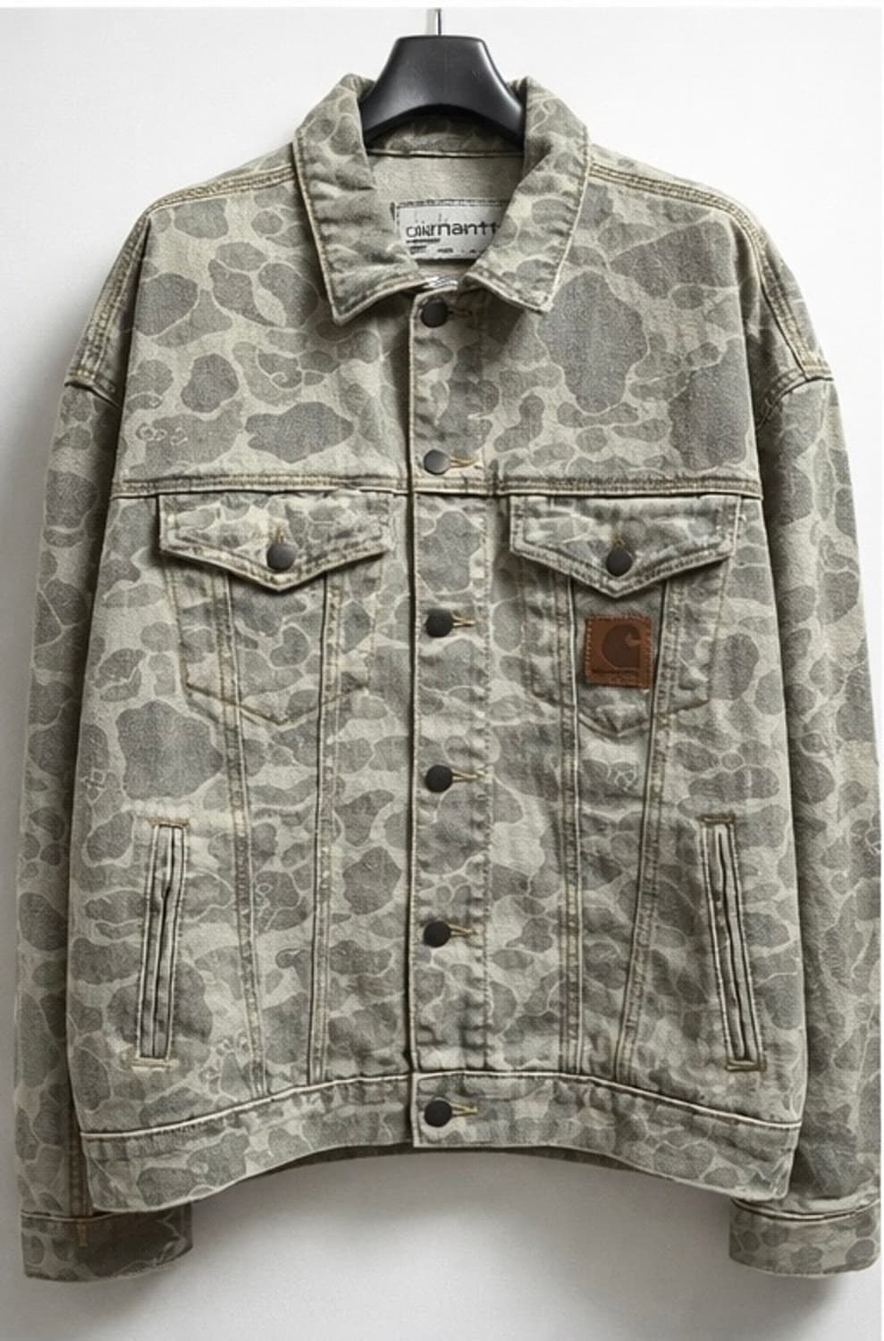 칼하트 wip 덕 카모 헬스톤 워크자켓 상품이미지1