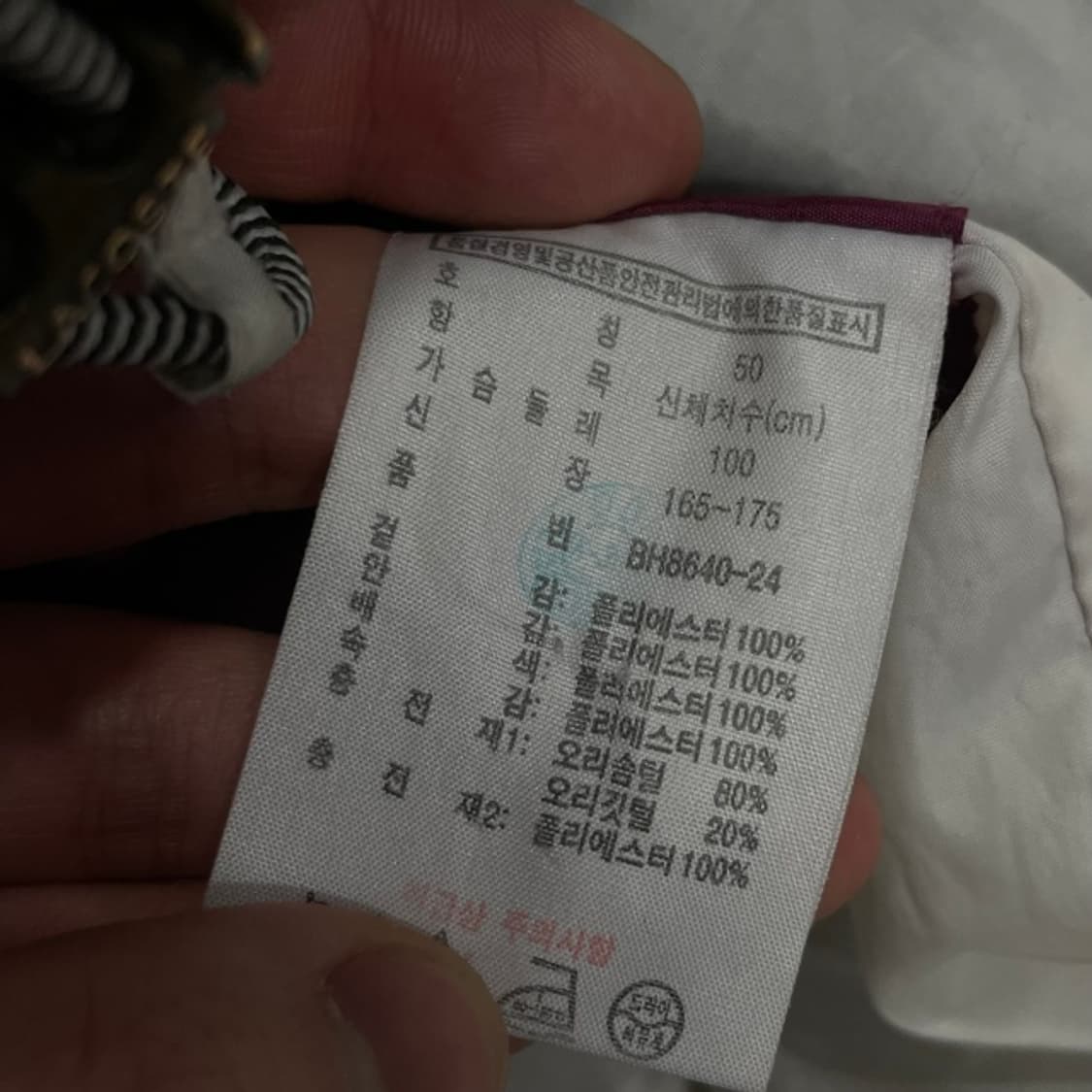 100 라코스테 패딩  상품이미지5