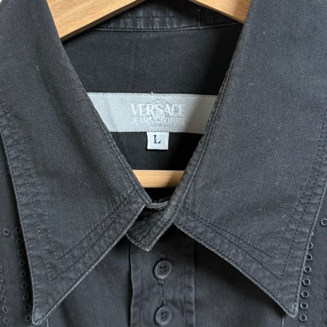 베르사체 진스 꾸뛰르 이중버튼 셔츠 상품이미지4