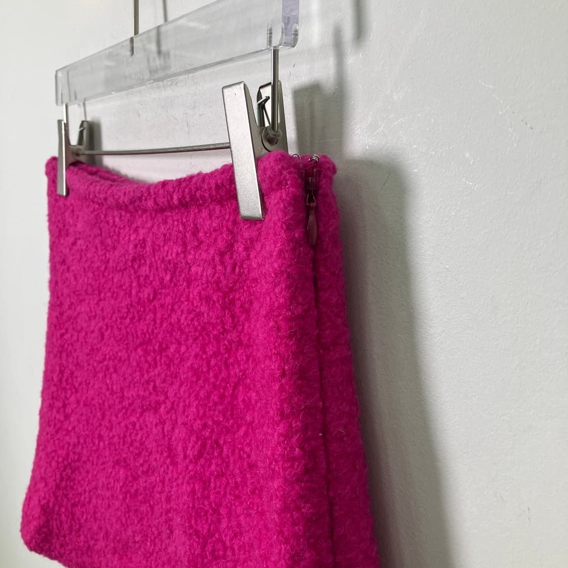 프라다 핑크 부클레 미니스커트 38 상품이미지4