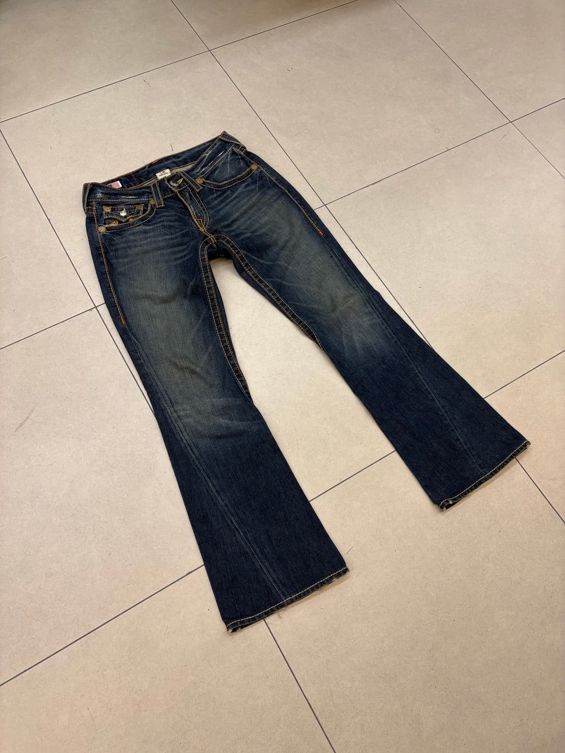 트루릴리전 레인보우 조이 부츠컷 데님 상품이미지4