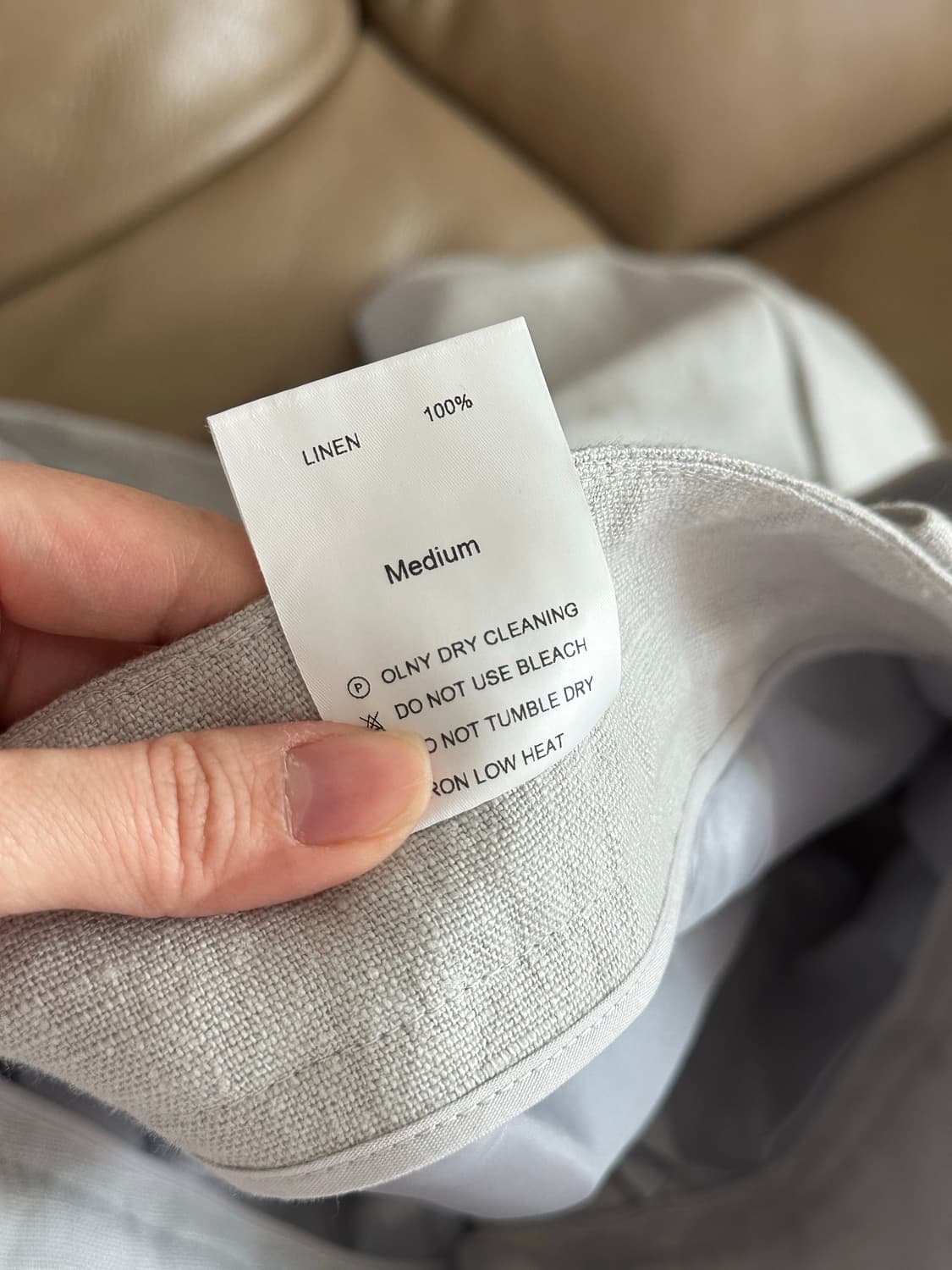 타낫 린넨 핀턱 쇼츠 상품이미지5