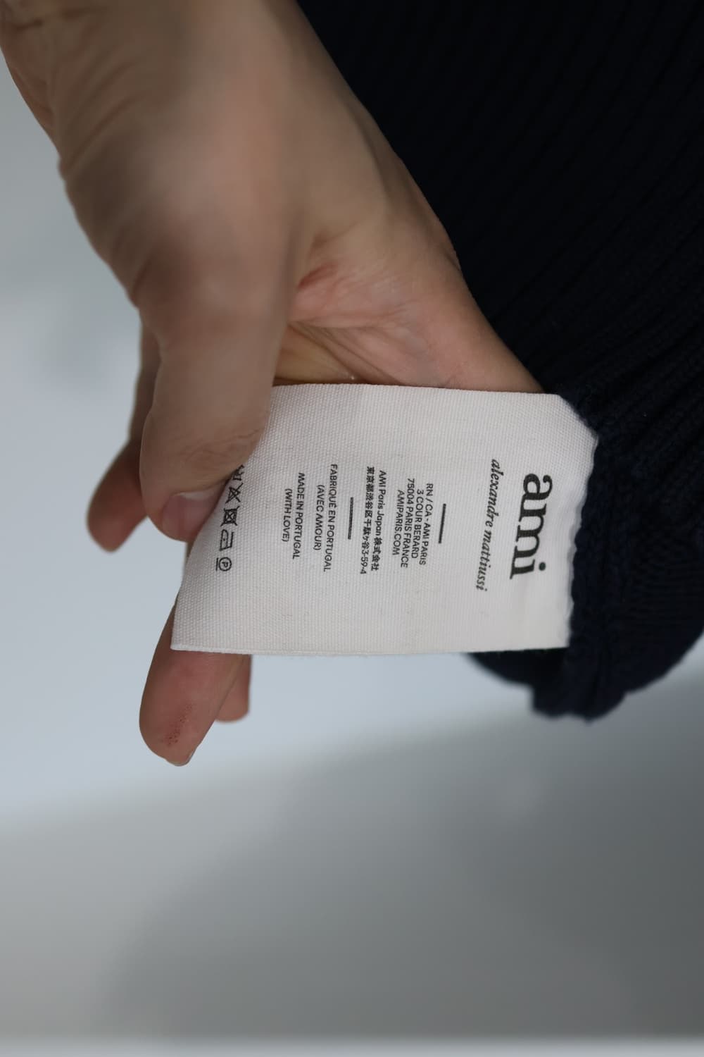 아미 빅하트로고 니트 상품이미지3