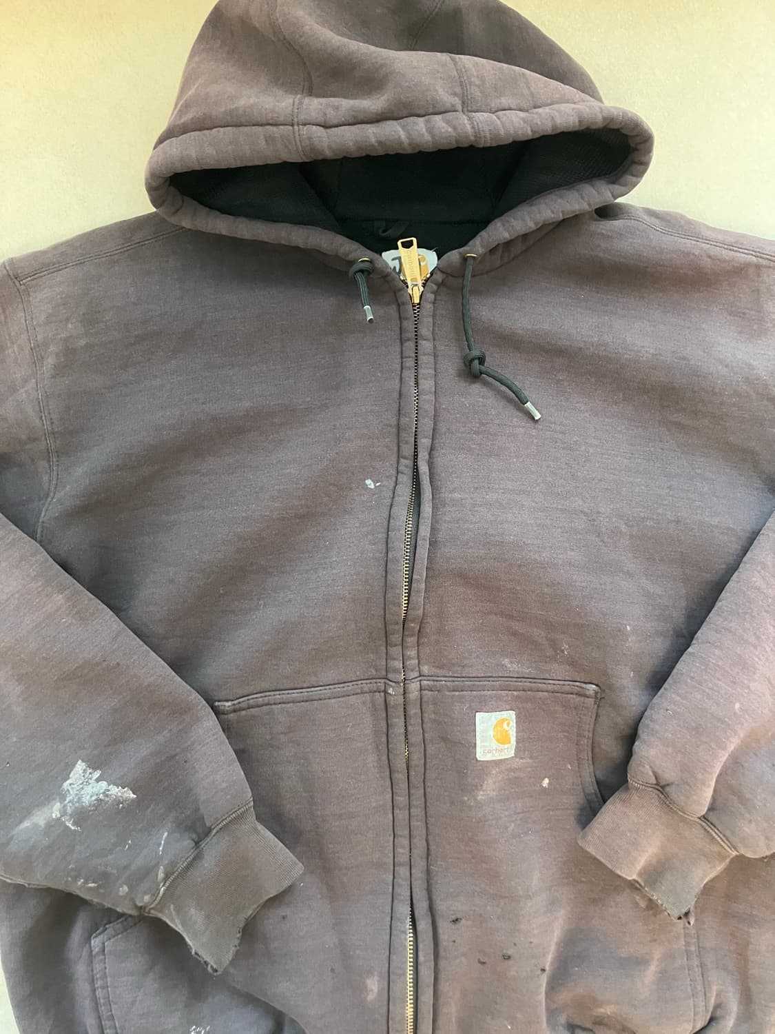Carhartt distressed faded hoodie (칸예 착용) 상품이미지4