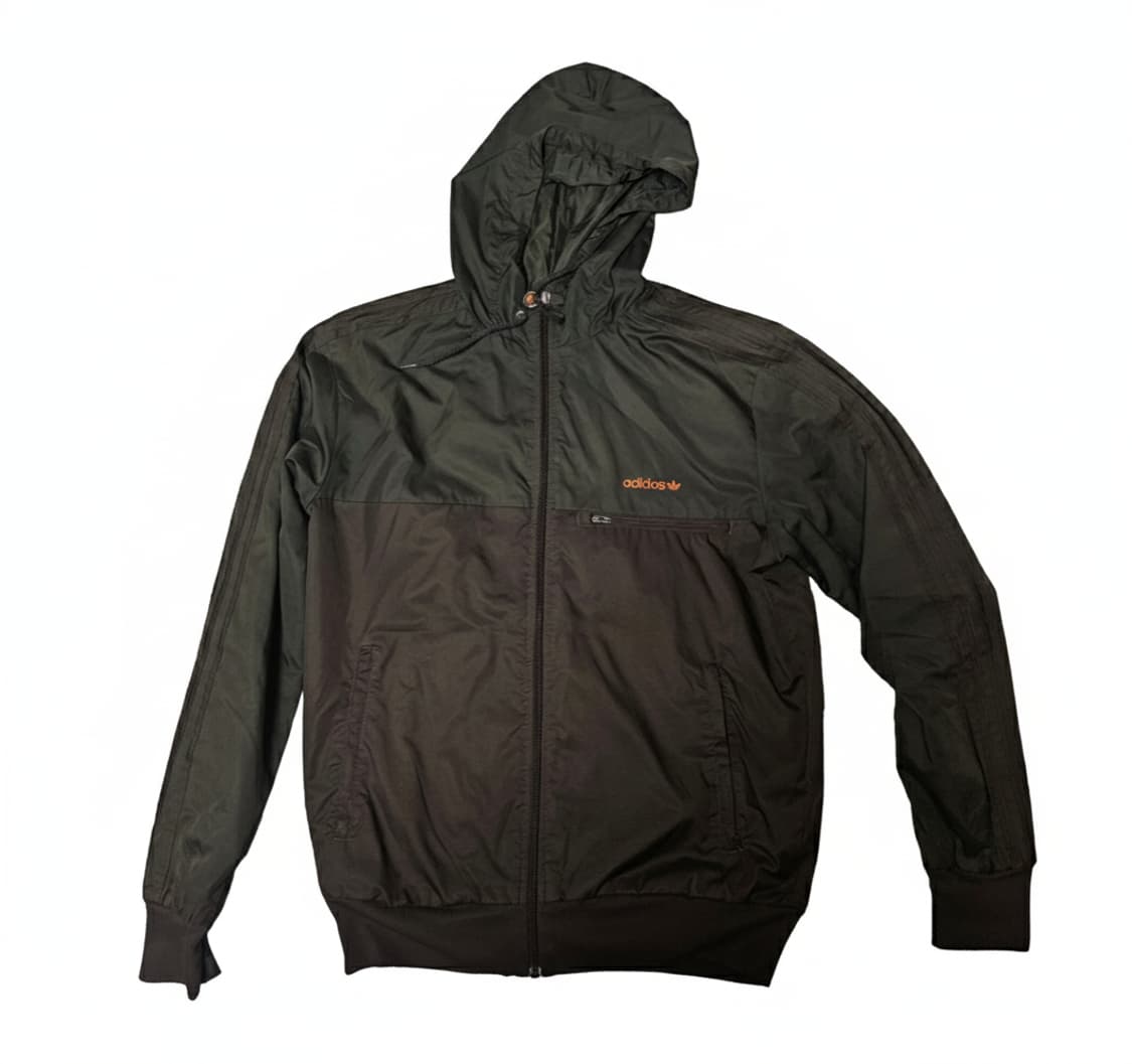 아디다스 초코나무숲 후드 바람막이/그린 브라운 베켄바우어 상품이미지2