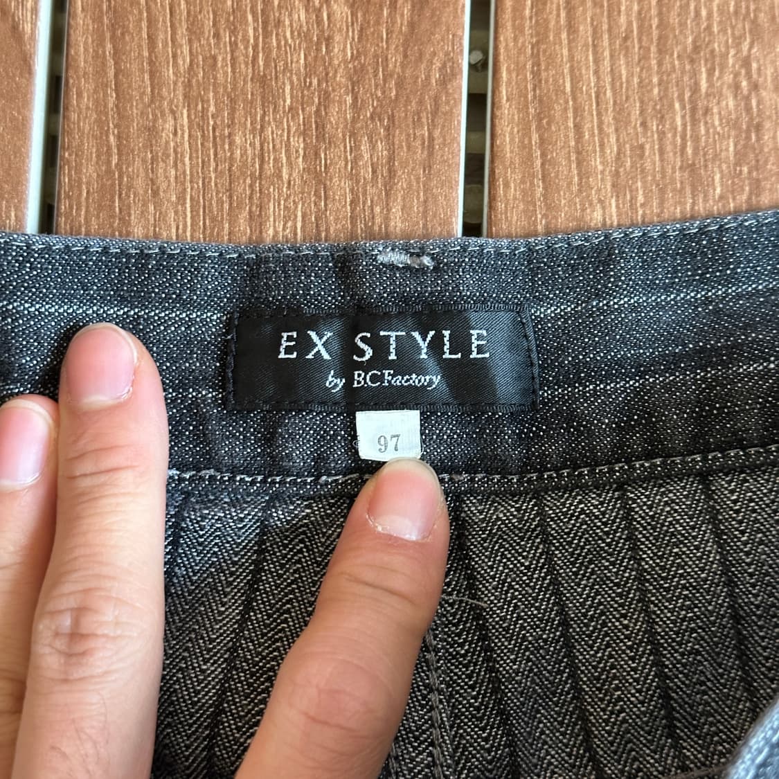 Ex style by bc factory striped pants 상품이미지4