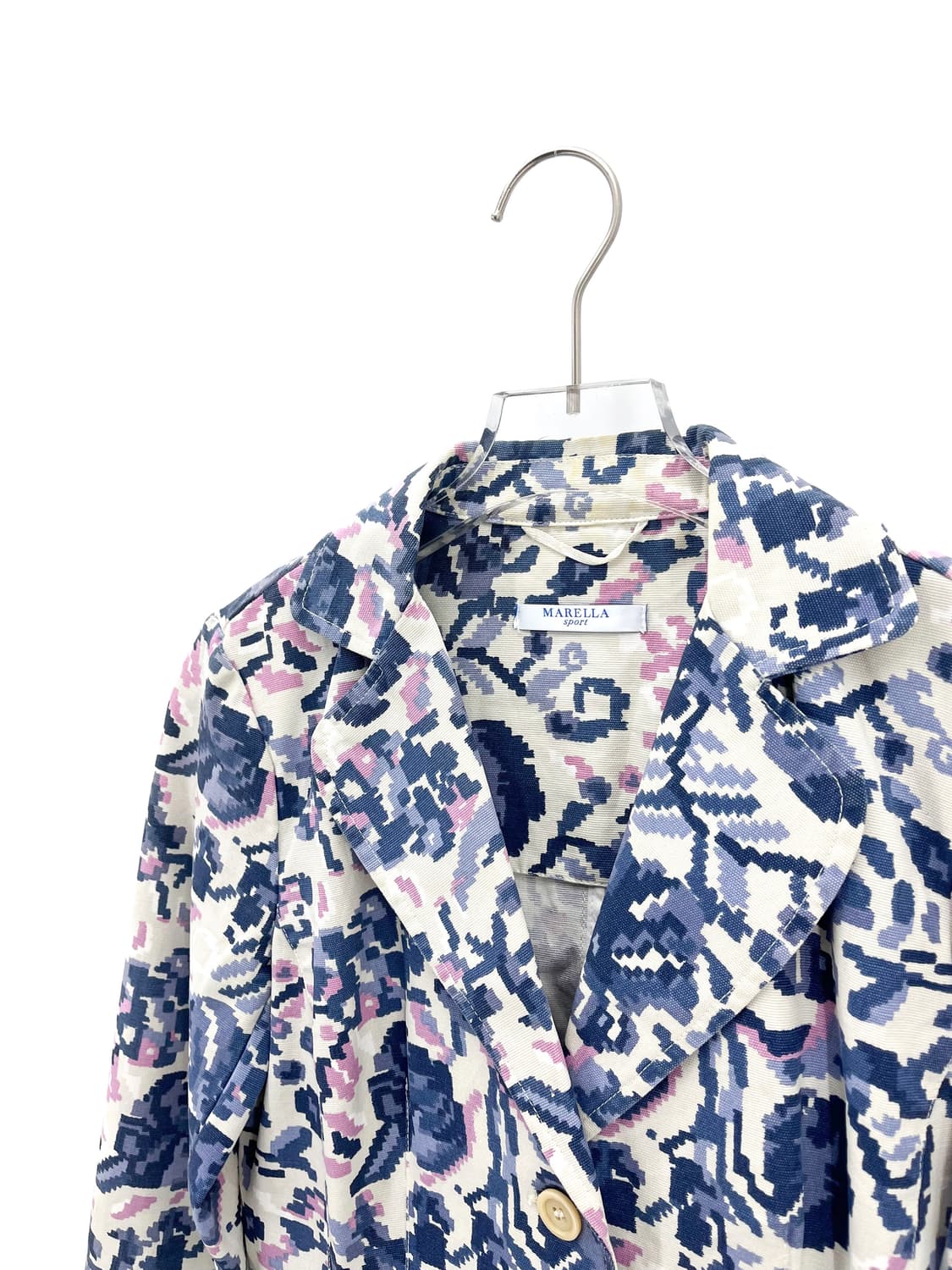 막스마라 마렐라 픽셀 플라워 코튼 자켓 상품이미지4