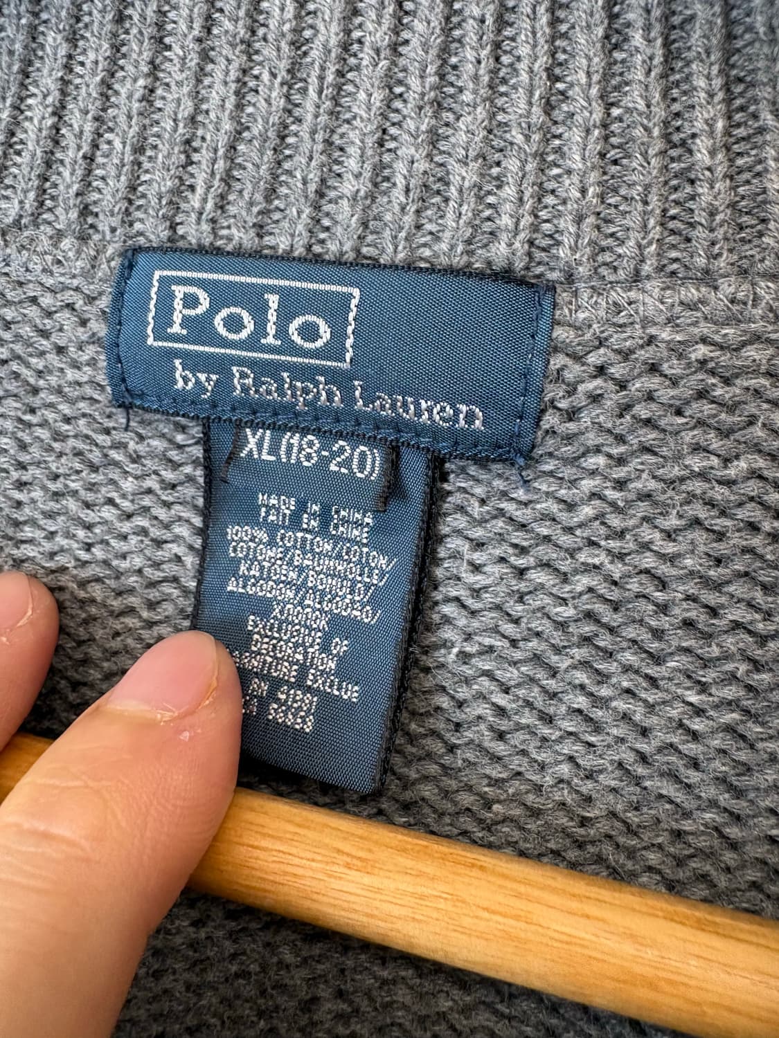 폴로랄프로렌 보이즈 빅포니 니트 집업 상품이미지6
