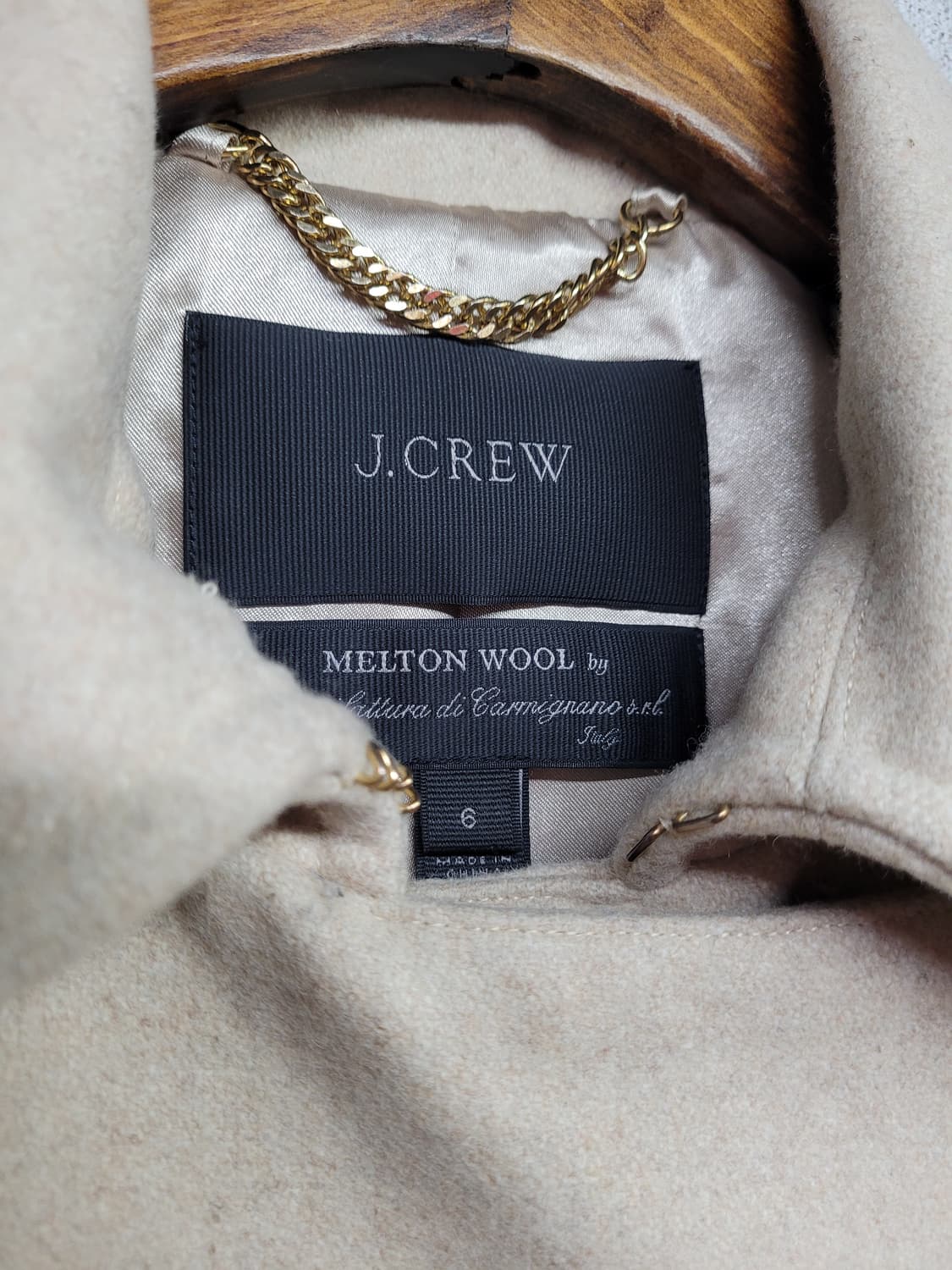 제이크루 J.CREW 여성 벨티드 멜튼 울 코트 상품이미지4