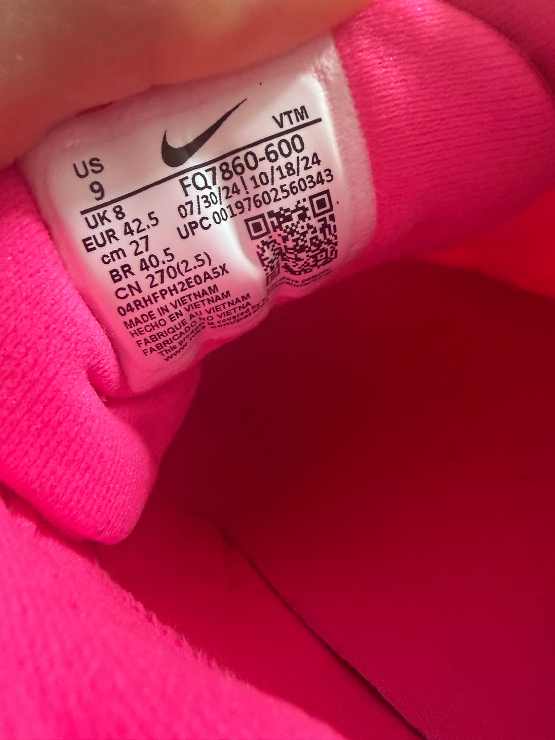 나이키 DN8 핑크(265) 상품이미지5