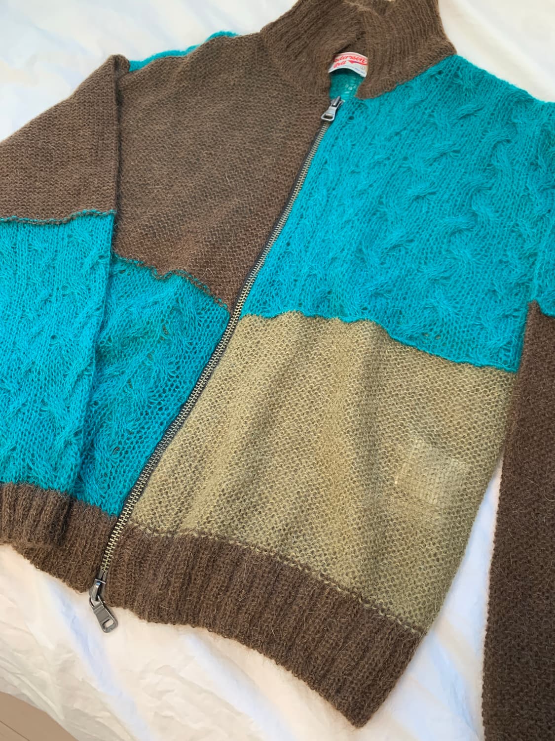 앤더슨벨 모헤어 마테이라 가디건 L 상품이미지3