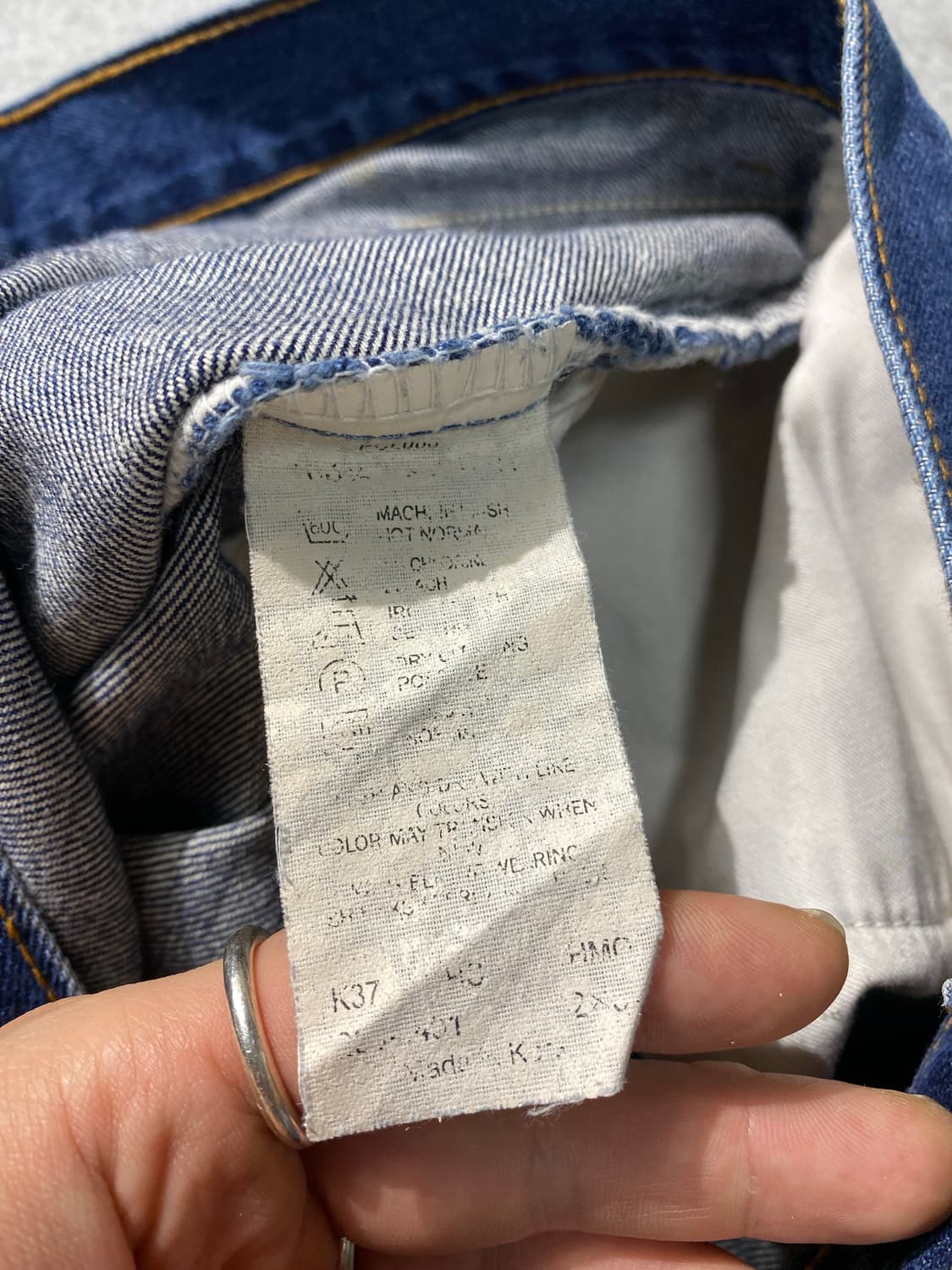 [30-31] 00s Levi's 206 오렌지탭 데님팬츠 상품이미지9