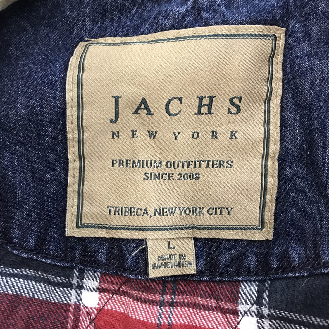 JACHS 뉴욕 누빔안감 데님초어자켓 [L] 상품이미지5