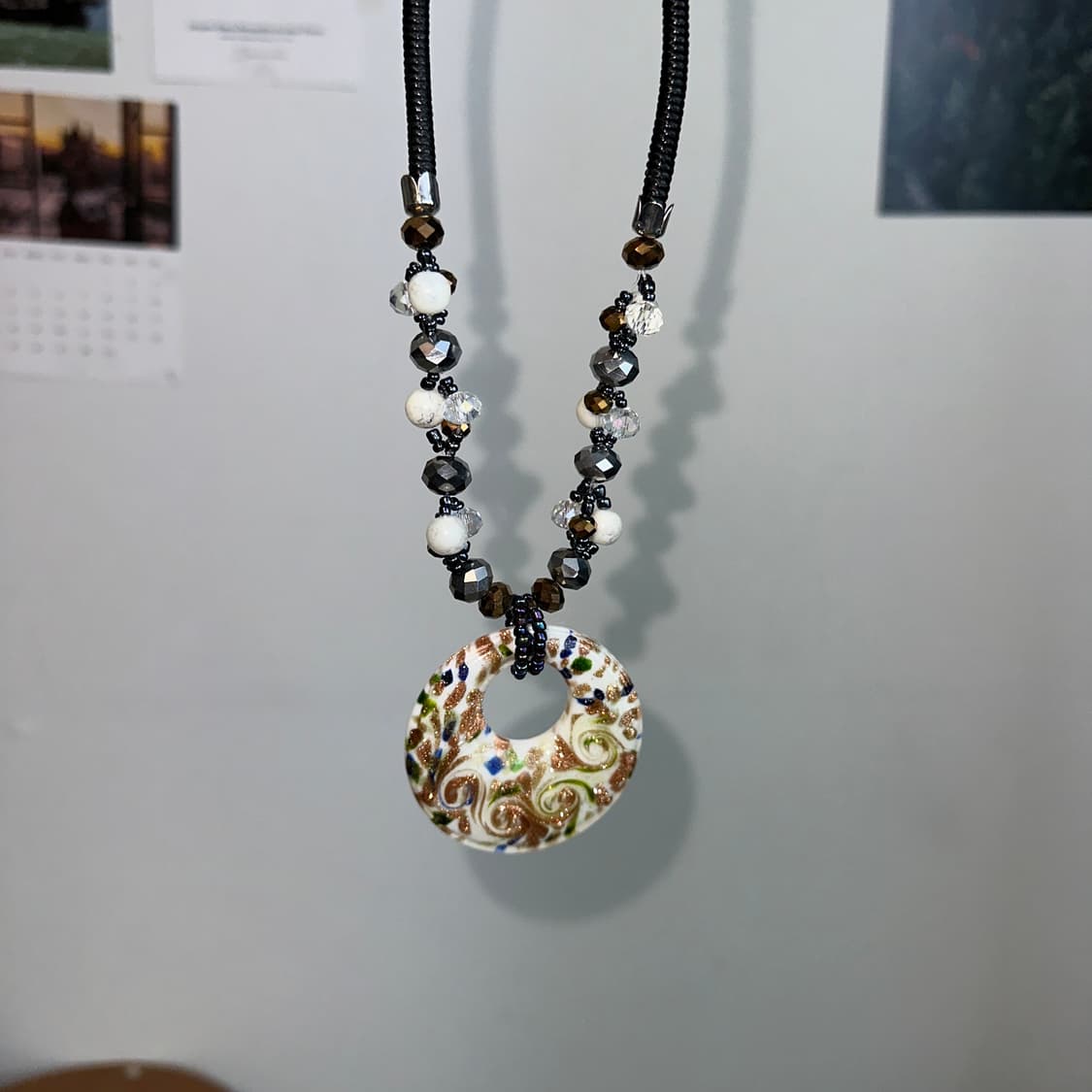Ivory oriental beads necklace  상품이미지2