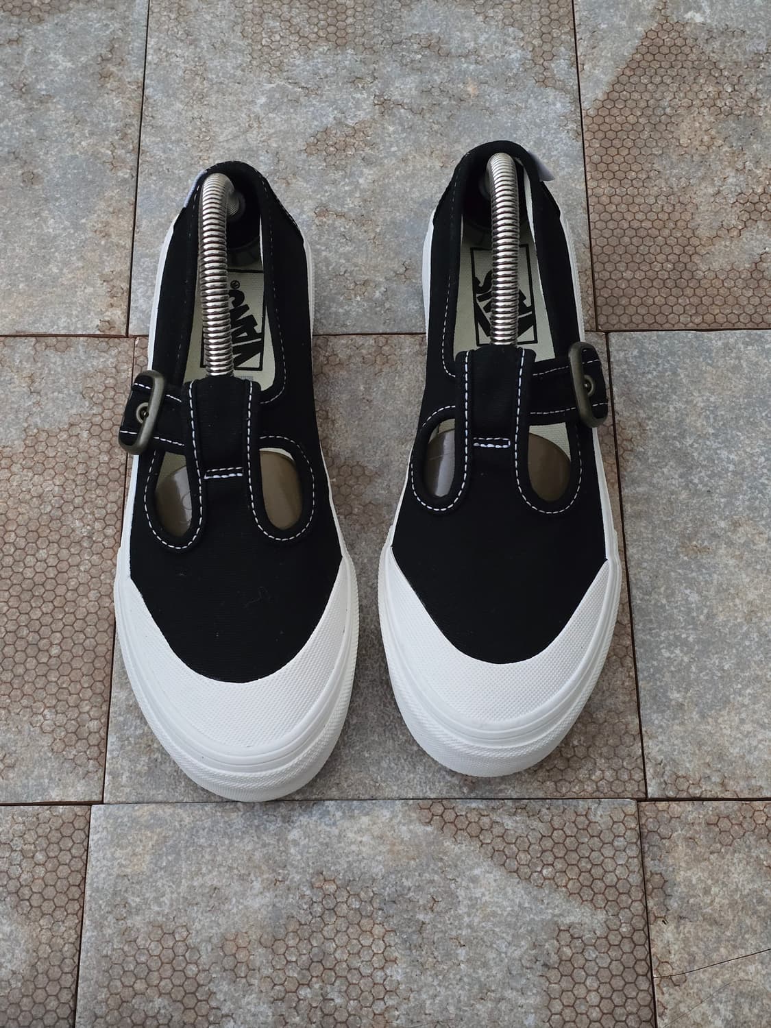 (230)반스 메리제인 블랙 화이트  상품이미지2