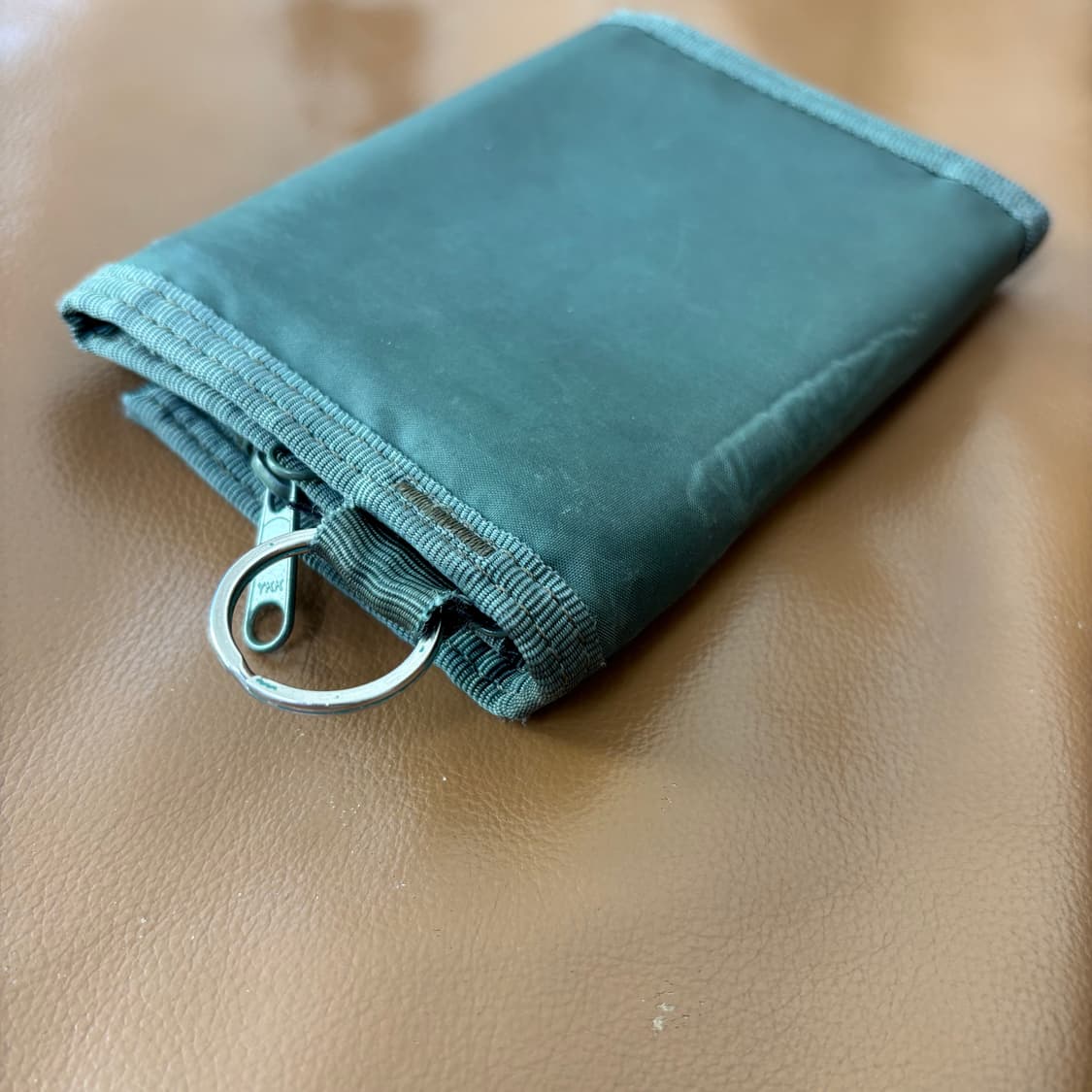 PORTER 포터 캡슐 폴딩 월렛 지갑 카키 그린 (스트랩 포함) 상품이미지5