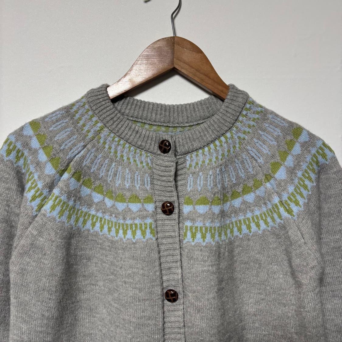 노르딕 패턴 가디건  상품이미지3