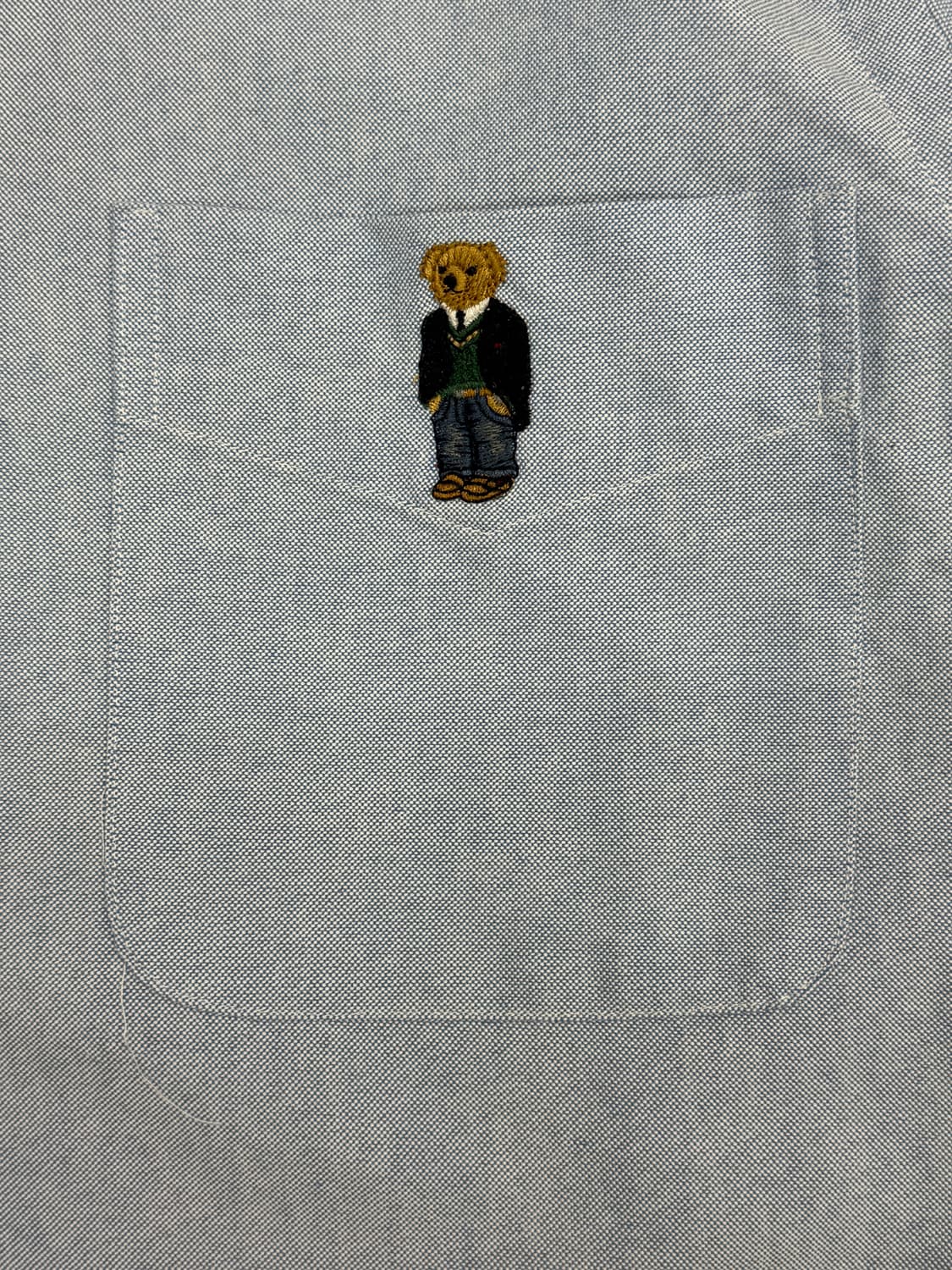 폴로 랄프로렌 루즈핏 신형 폴로베어 스카이블루 셔츠 상품이미지4